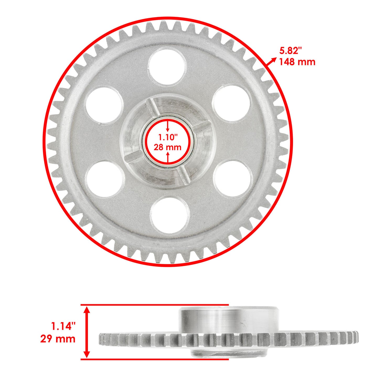 Starter Clutch & Gear Idler W/ Gaskets For Yamaha YFM660R Raptor 660R 2004-2005