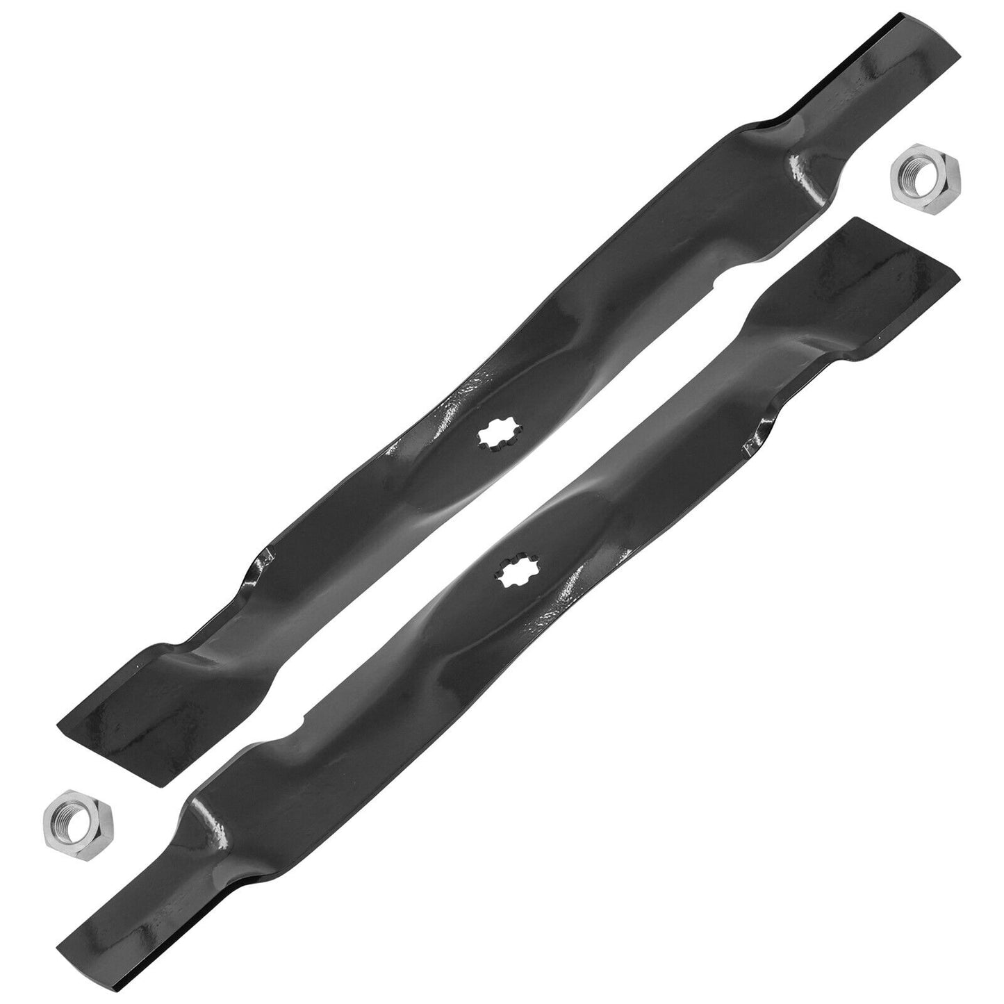 Deck Blade w/Lock Nut For John Deere D100 D105 D110 D120 D125 D130 42" Tractor