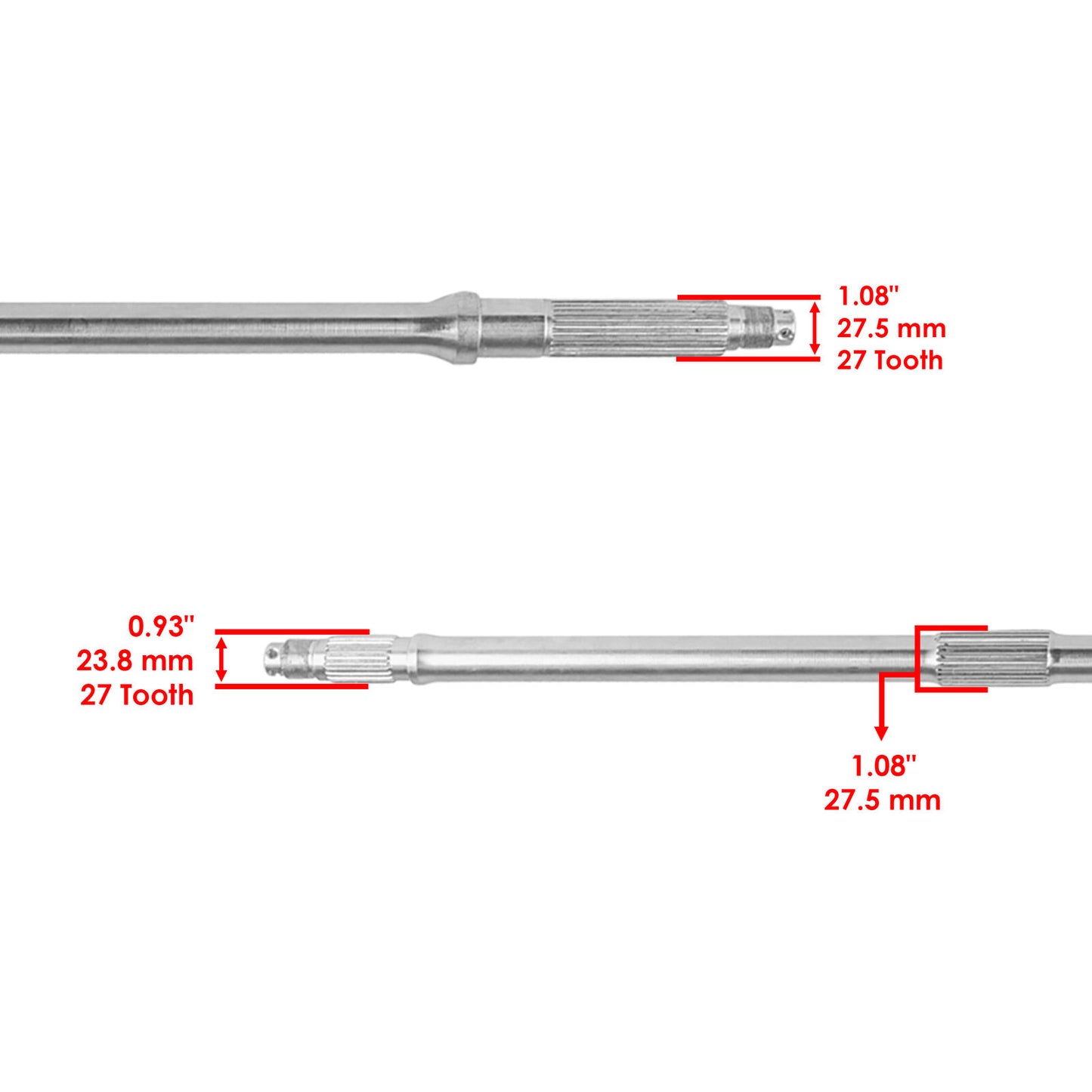 Rear Axle Shaft For Honda TRX450S TRX450ES TRX450 S Es Foreman 450 4X4 1998-2001