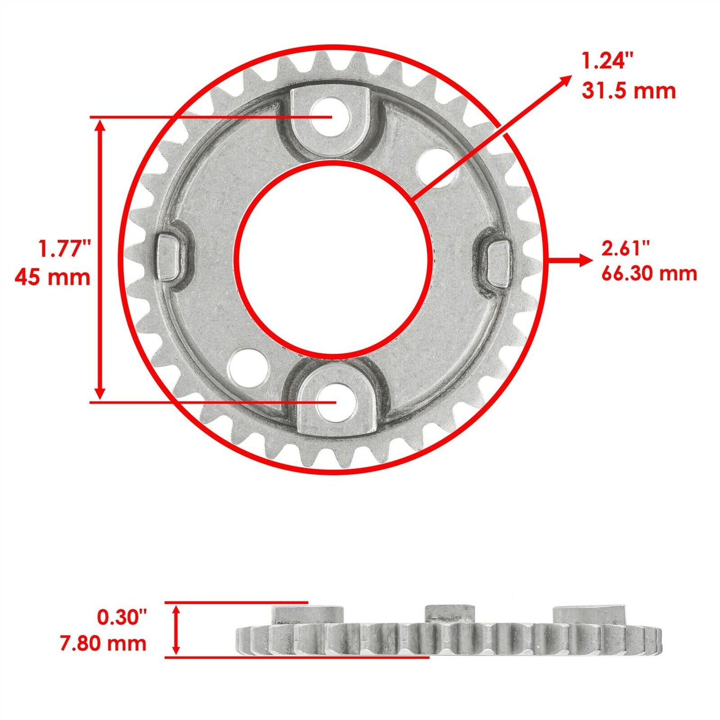 Camshaft Chain Sprocket Fits Kawasaki 12046-1203 12046-0568