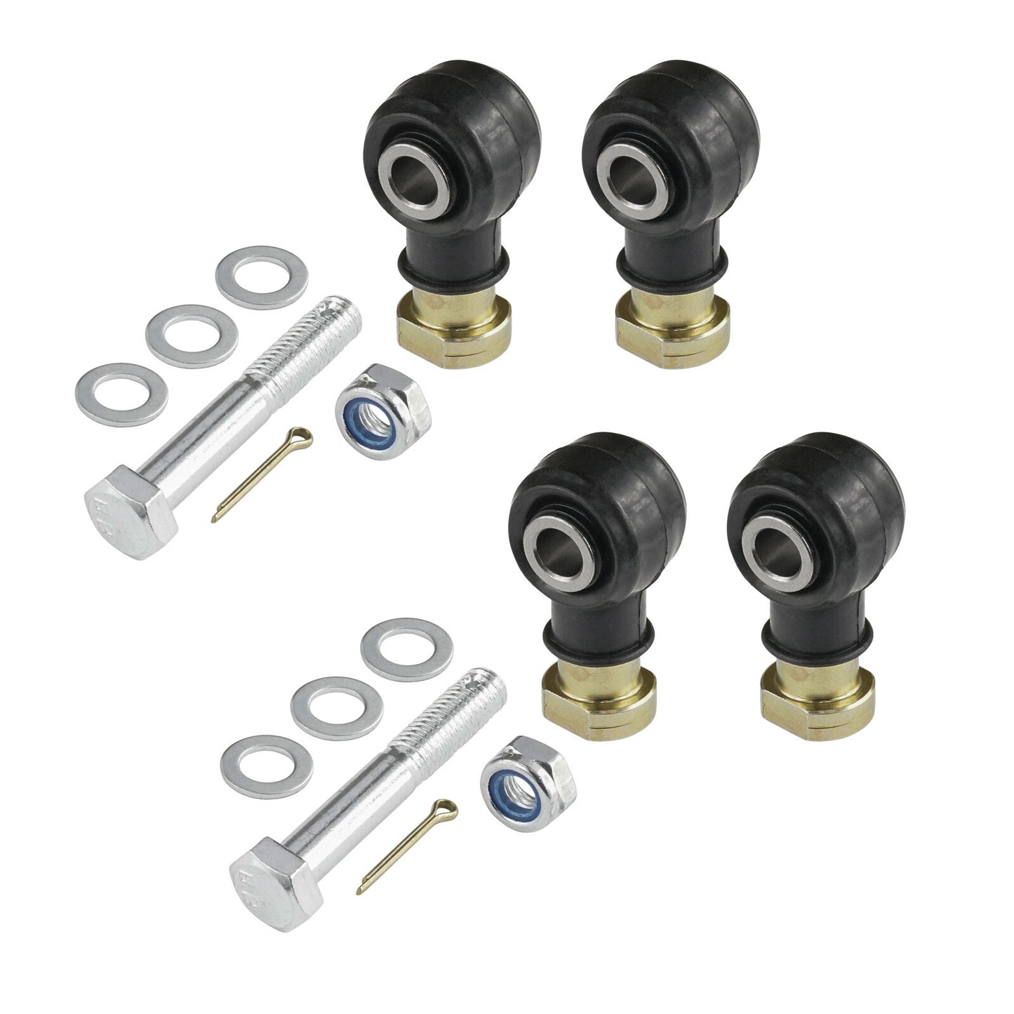 2 Sets Of Tie Rod End Kit for Polaris Sportsman 400 4X4 2001 2002 2003 2004 2005