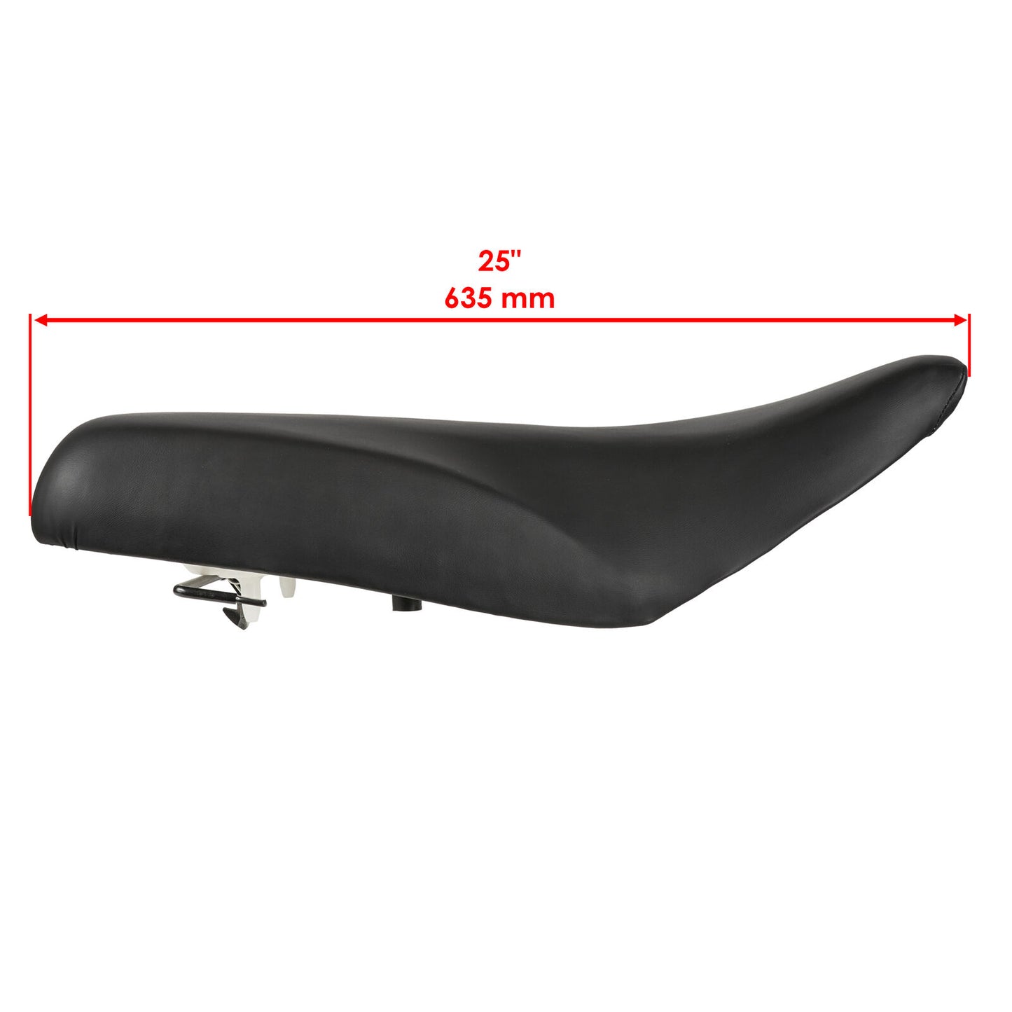 Complete Seat Black for Honda 77100-HN5-670