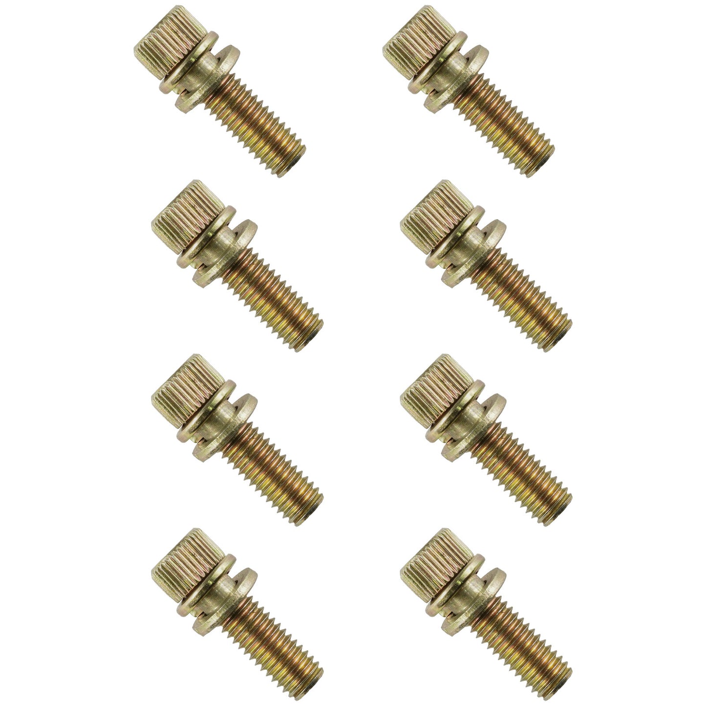 8 Exhaust Manifold Bolts Studs Screw for Polaris Snowmobile 7517322