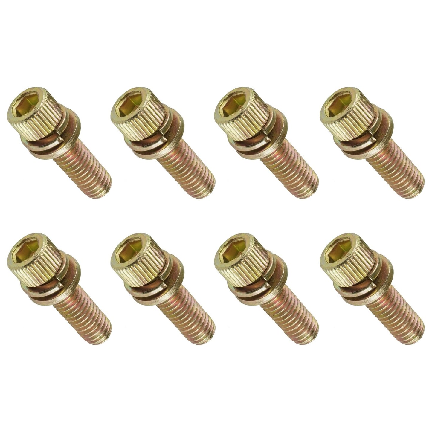 8 Exhaust Manifold Bolts Studs Screw for Polaris Snowmobile 7517322