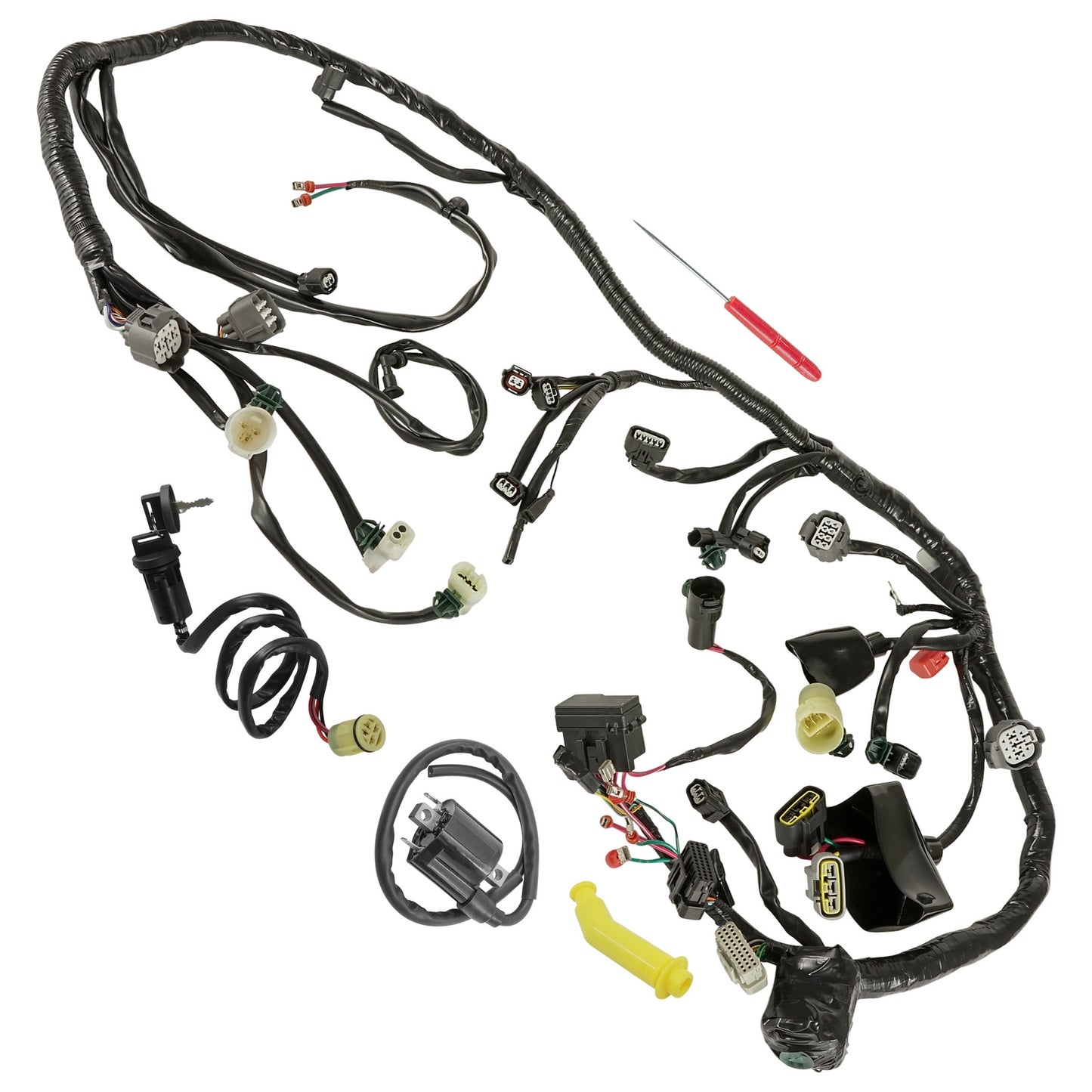 Caltric Wiring Harness Kit For Honda Rancher 420 TRX420FE ES 2009-2013 UTV