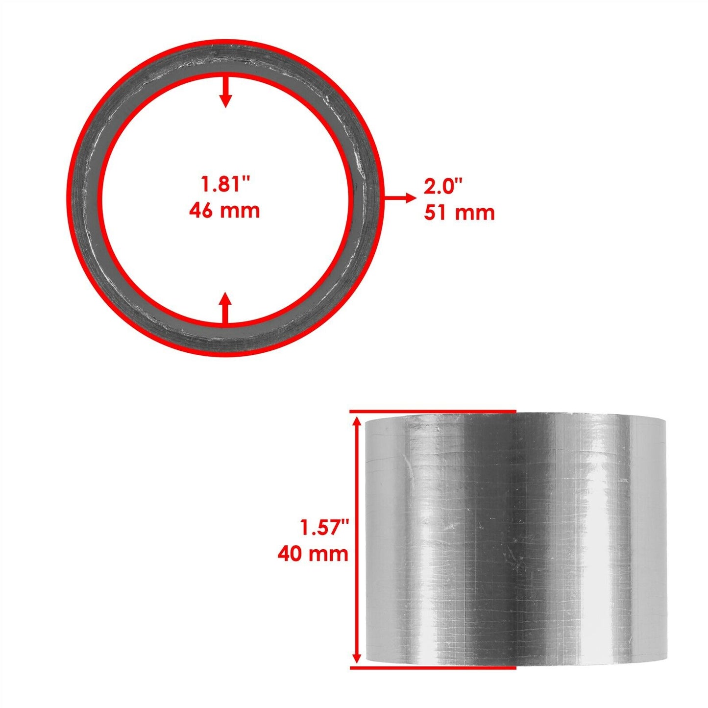 Exhaust Pipe Gasket For CanAm Outlander Max 800R 2013-2015