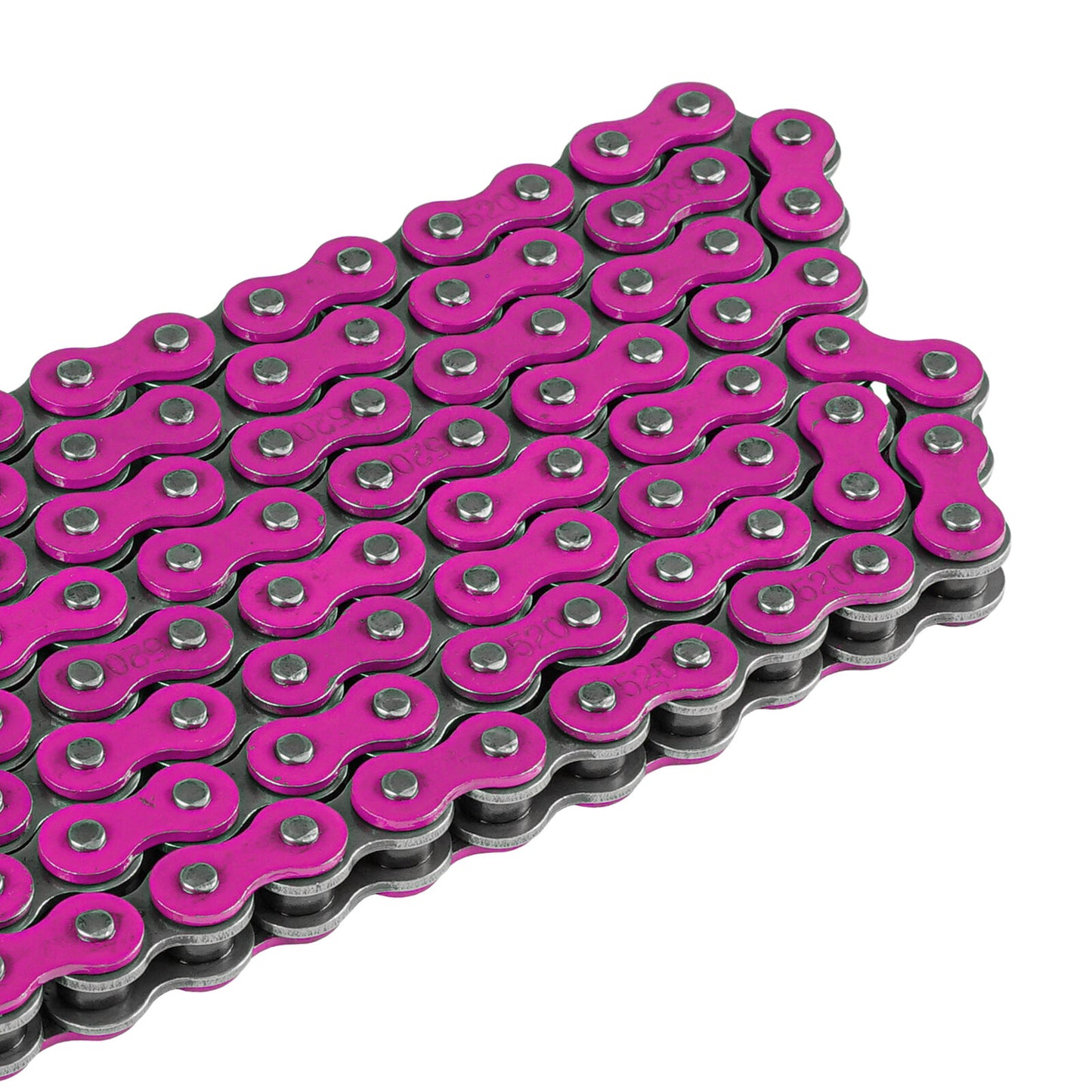 520 X 120 Links Motorcycle Atv Drive Chain 520-Pitch 120-Links Pink