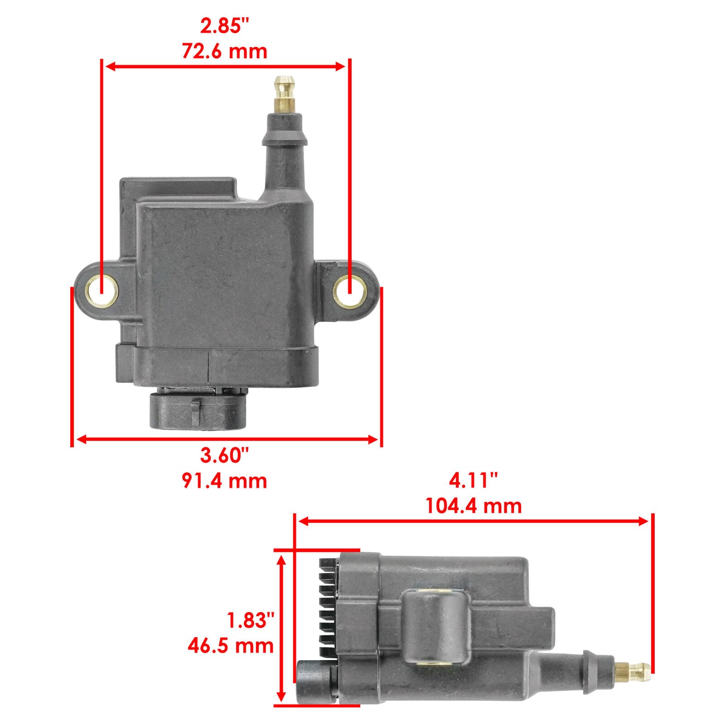 Ignition Coil for Mercury Outboard 115Hp 115 Pro Xs 3Cyl 1.5L [1B751825 & Up]