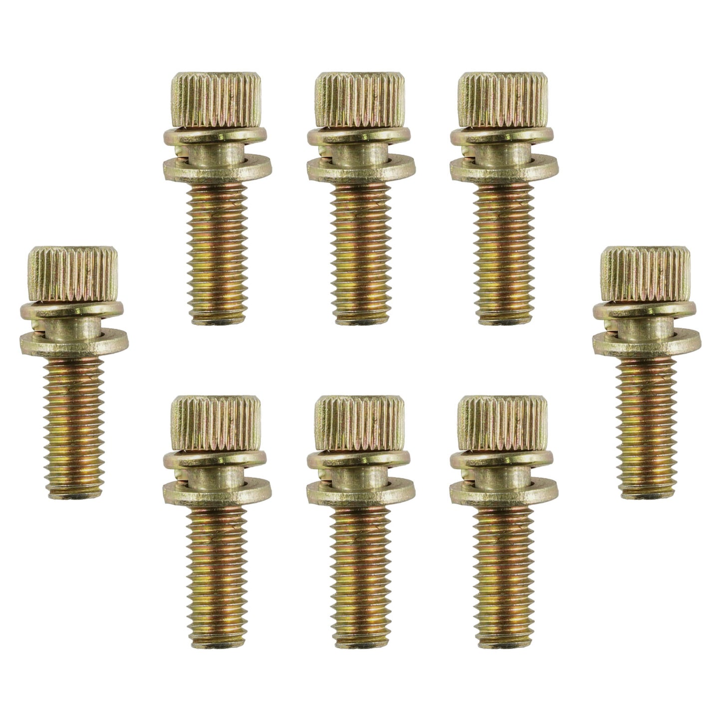 8 Exhaust Manifold Bolts Studs Screw for Polaris Snowmobile 7517322