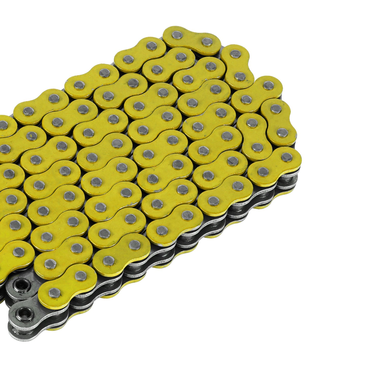 520 X 120 Links Motorcycle Atv Yellow O-Ring Drive Chain 520-Pitch 120-Links