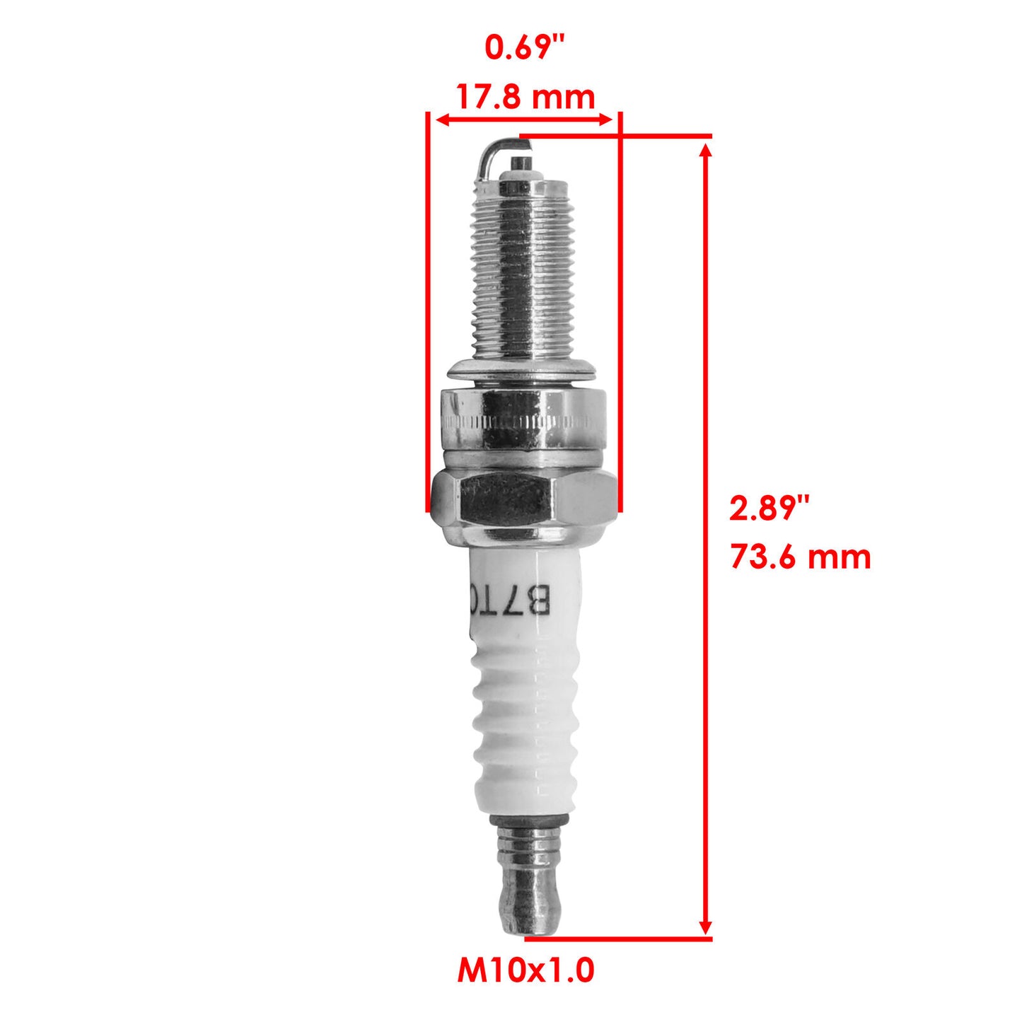 Caltric 92070-0022 920700022 Spark Plug For Kawasaki