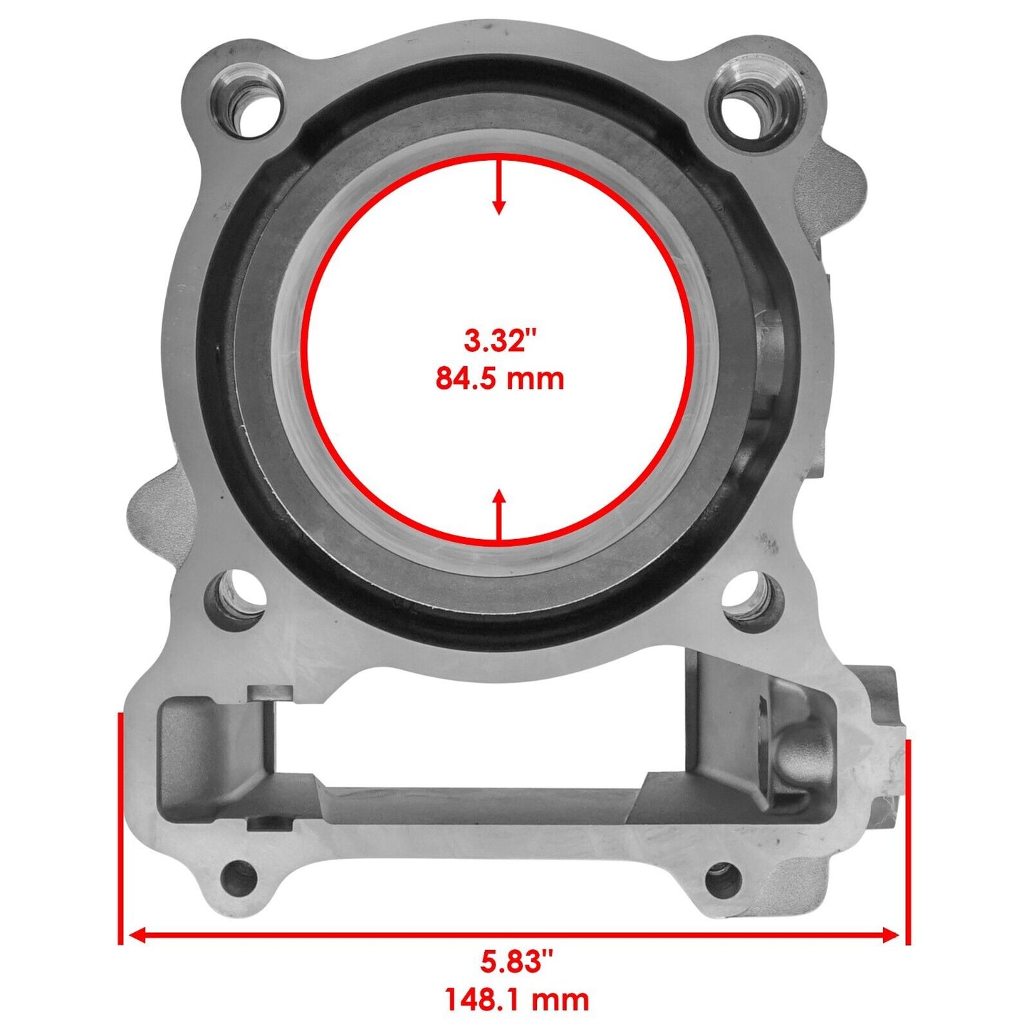 Caltric Cylinder Kit for Yamaha Grizzly 450 YFM450 2007-2014 5ND-11310-00-00