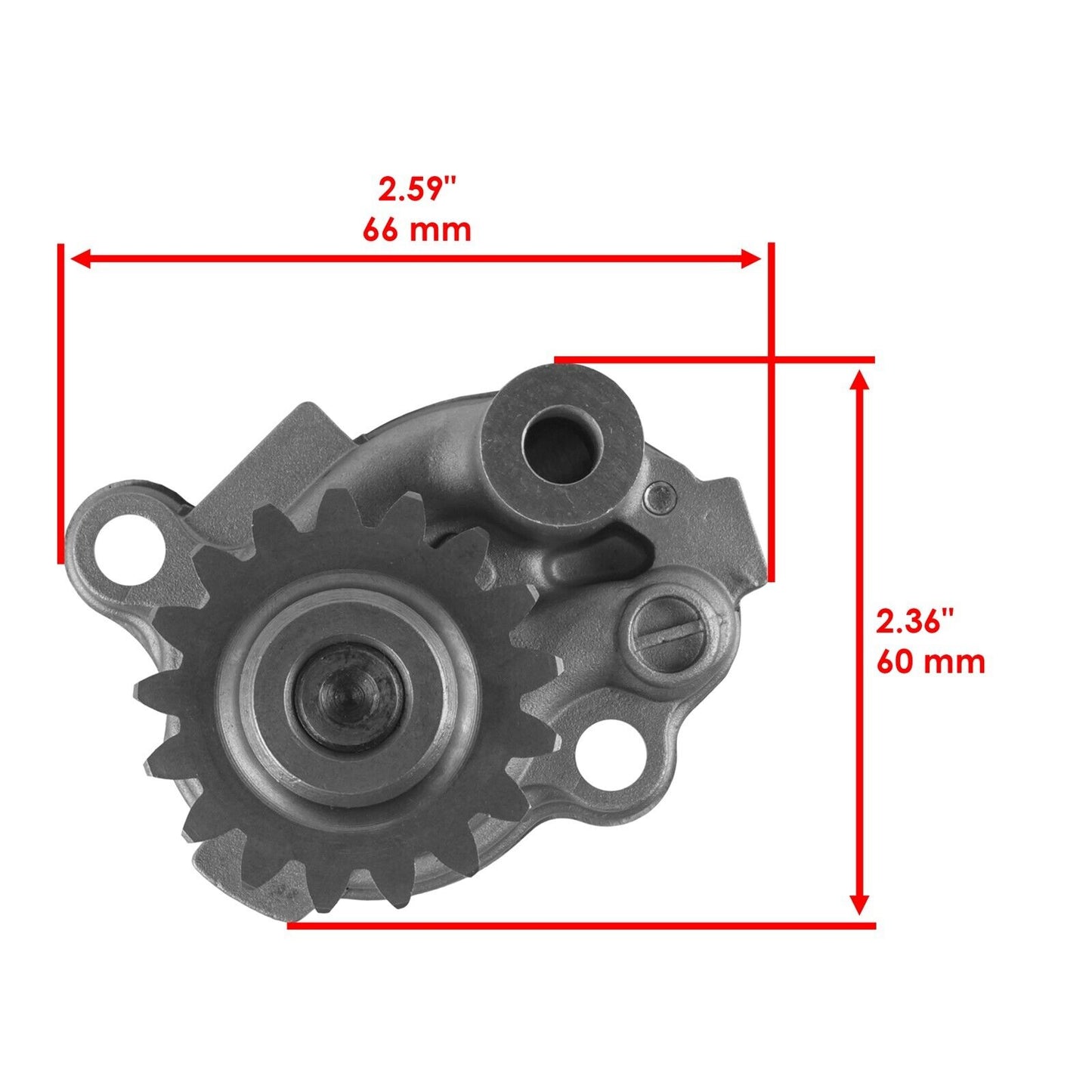 Oil Pump & Rotor For Yamaha YFZ450R 2009-2024