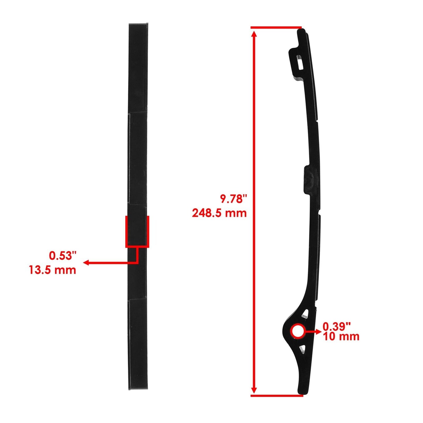 Caltric Cam Chain Tensioner Guide For Polaris Sportsman 570 Forest 2014