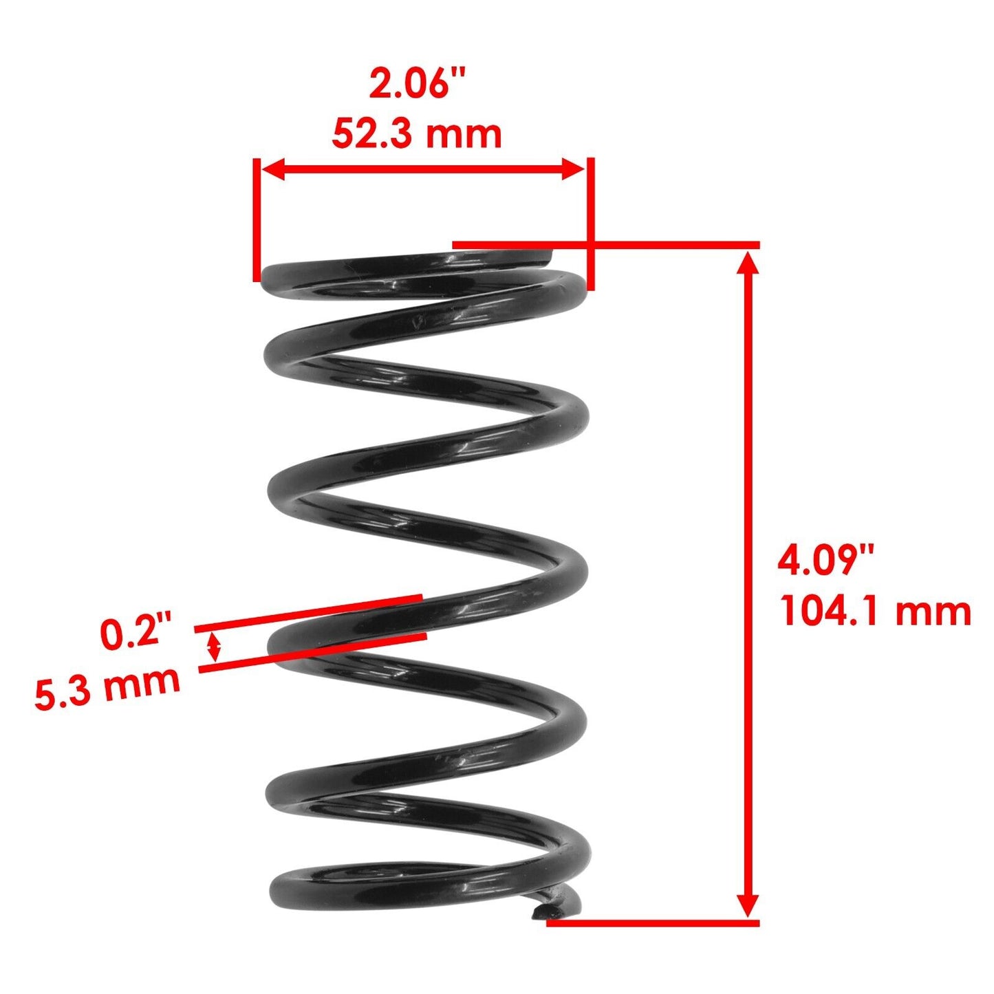 Primary Clutch Spring For Polaris Ranger Crew XP 1000 EPS 2019-2020 Black 90-180