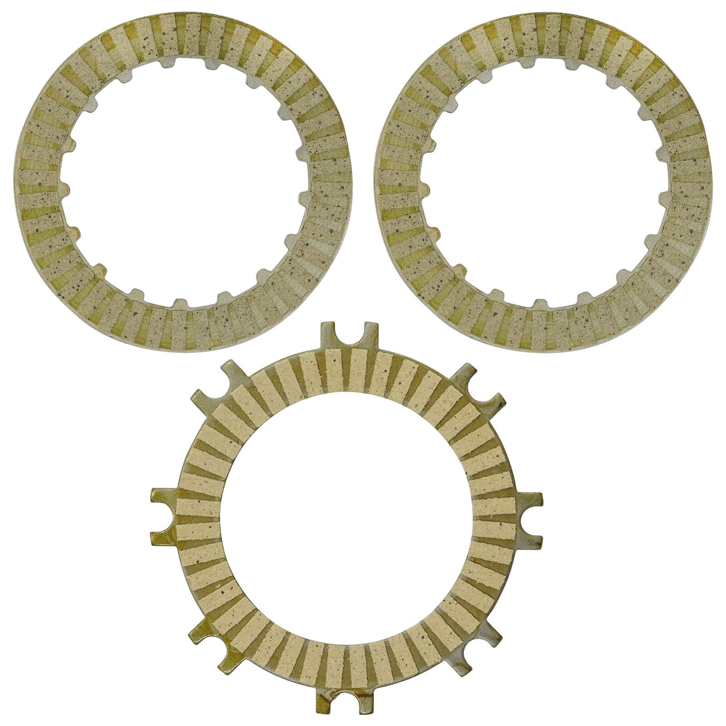 Caltric 22201-GW8-681 / 22331-GW8-681 Clutch Friction Plates Kelvar for Honda