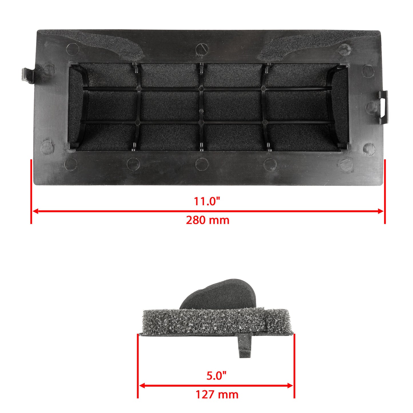 Caltric Air Filter For Yamaha Vmax 500 XT XTC XTR VX500 1997-98 8CR-14450-00-00