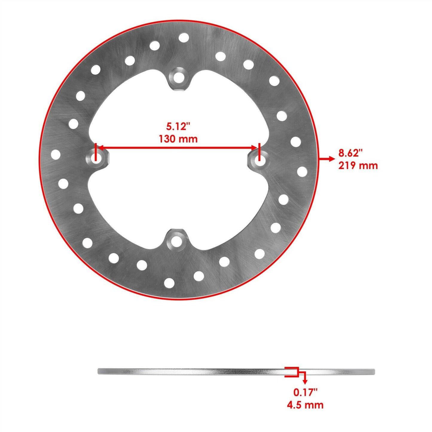 Brake Disc Rotor for CanAm Front/Rear Left/Right 705601511