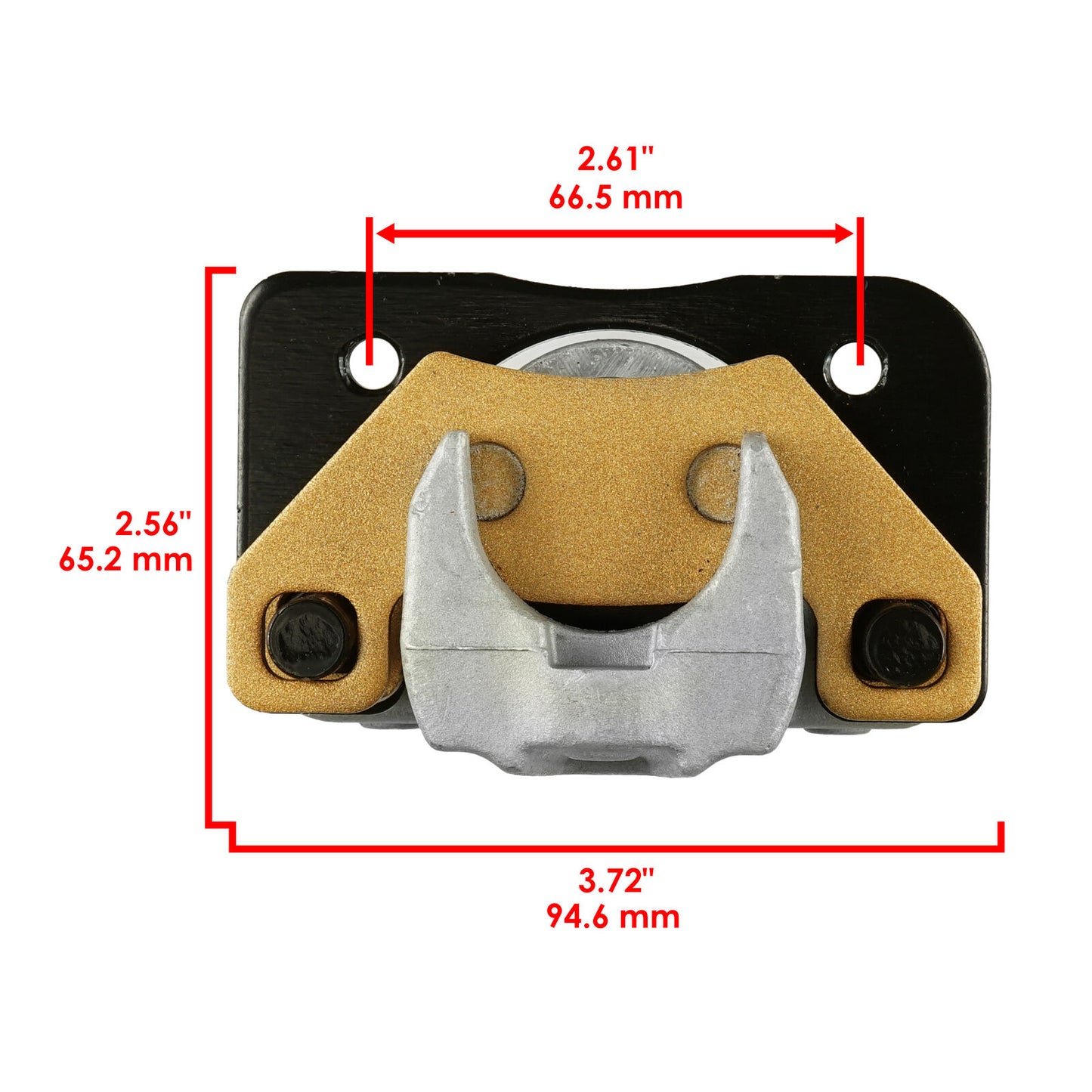 Front Right Brake Caliper W/Pads for Arctic Cat 500 4X4 Auto Manual 2005-2009