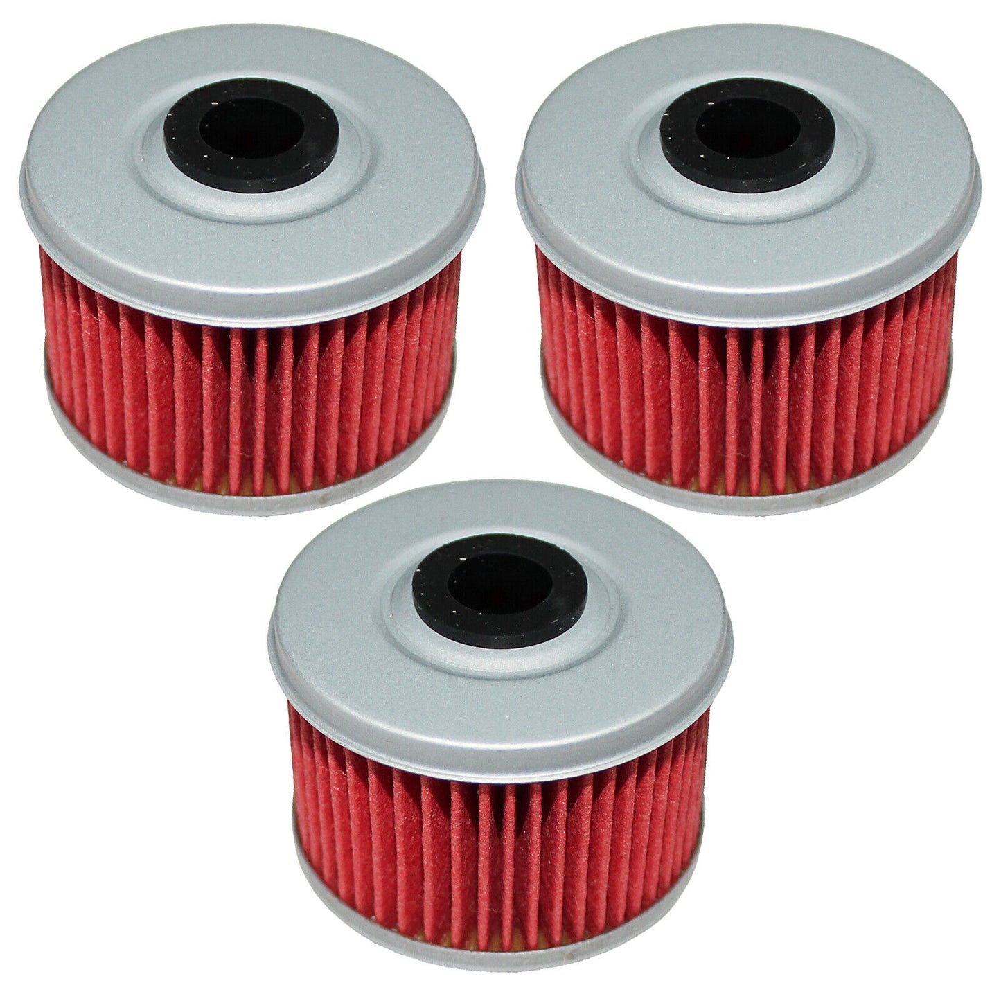 3 Pack Oil Filter for Honda 450 TRX450FE TRX450FM Foreman Es S 2002 2003 2004