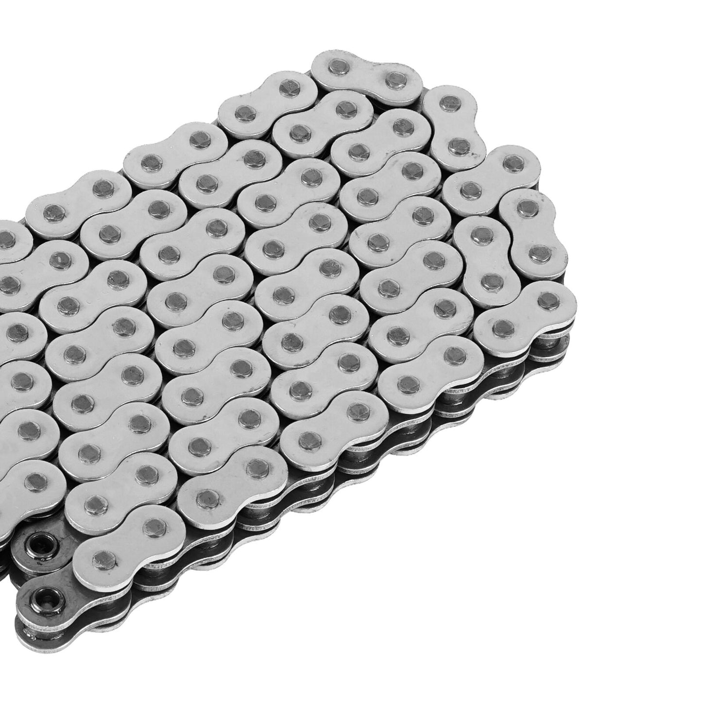 525 X 120 Links Motorcycle Atv White O-Ring Drive Chain 525-Pitch 120-Links