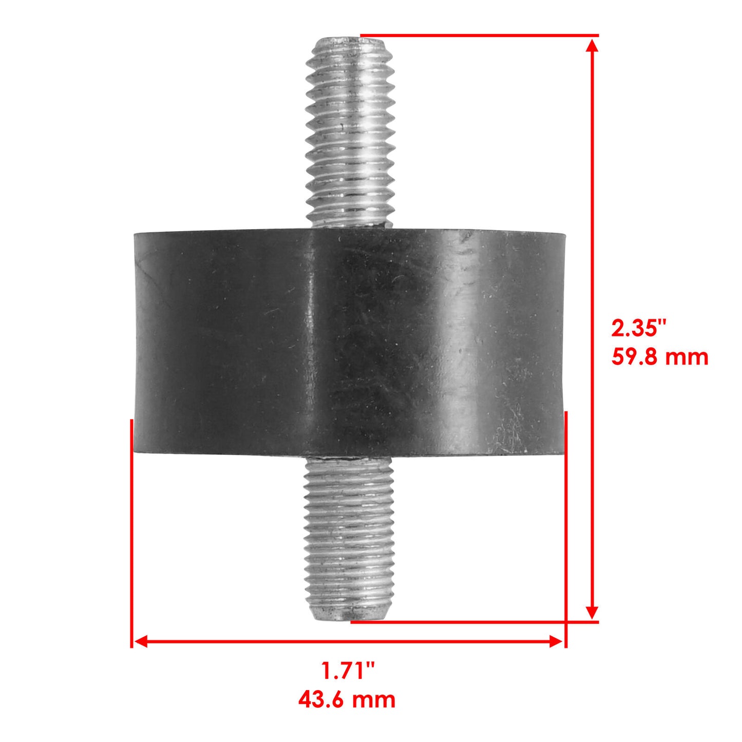 Caltric Engine Mount For Polaris Scrambler 500 4X4 2001-2012