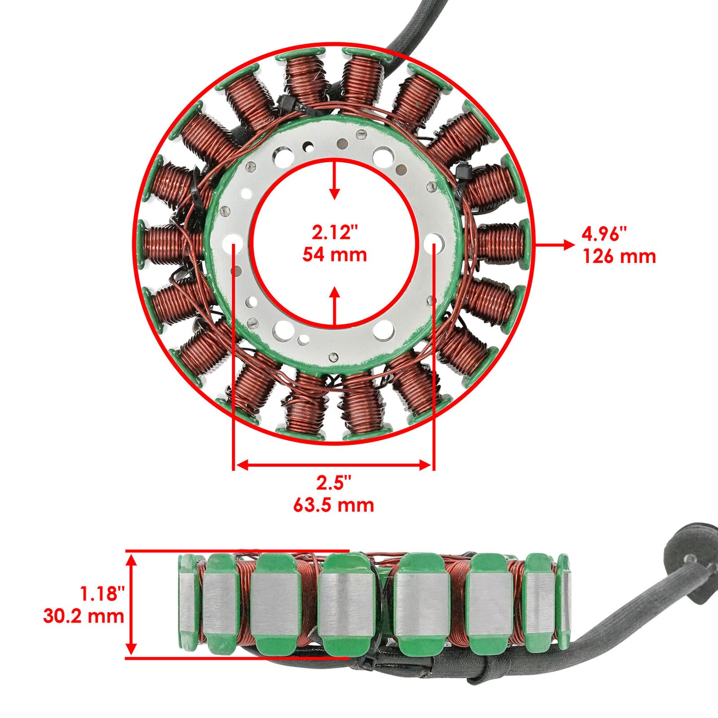 Stator for Polaris Ranger XP 900 2013 Stator Generator Alternator Magneto