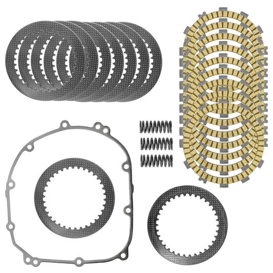 Clutch Friction Steel Plates Kit for Kawasaki Z900 Z900RS ZR900 ABS 2017-2022