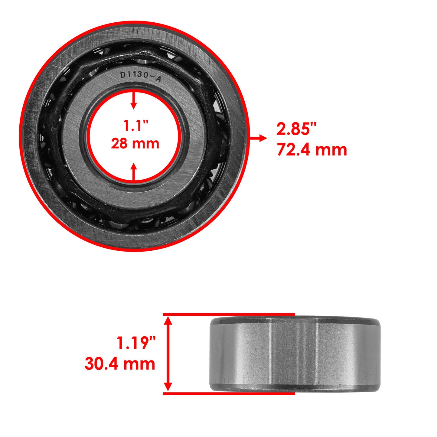 Front Differential Seal & Bearing For Polaris General 1000 Deluxe Premium 21-22