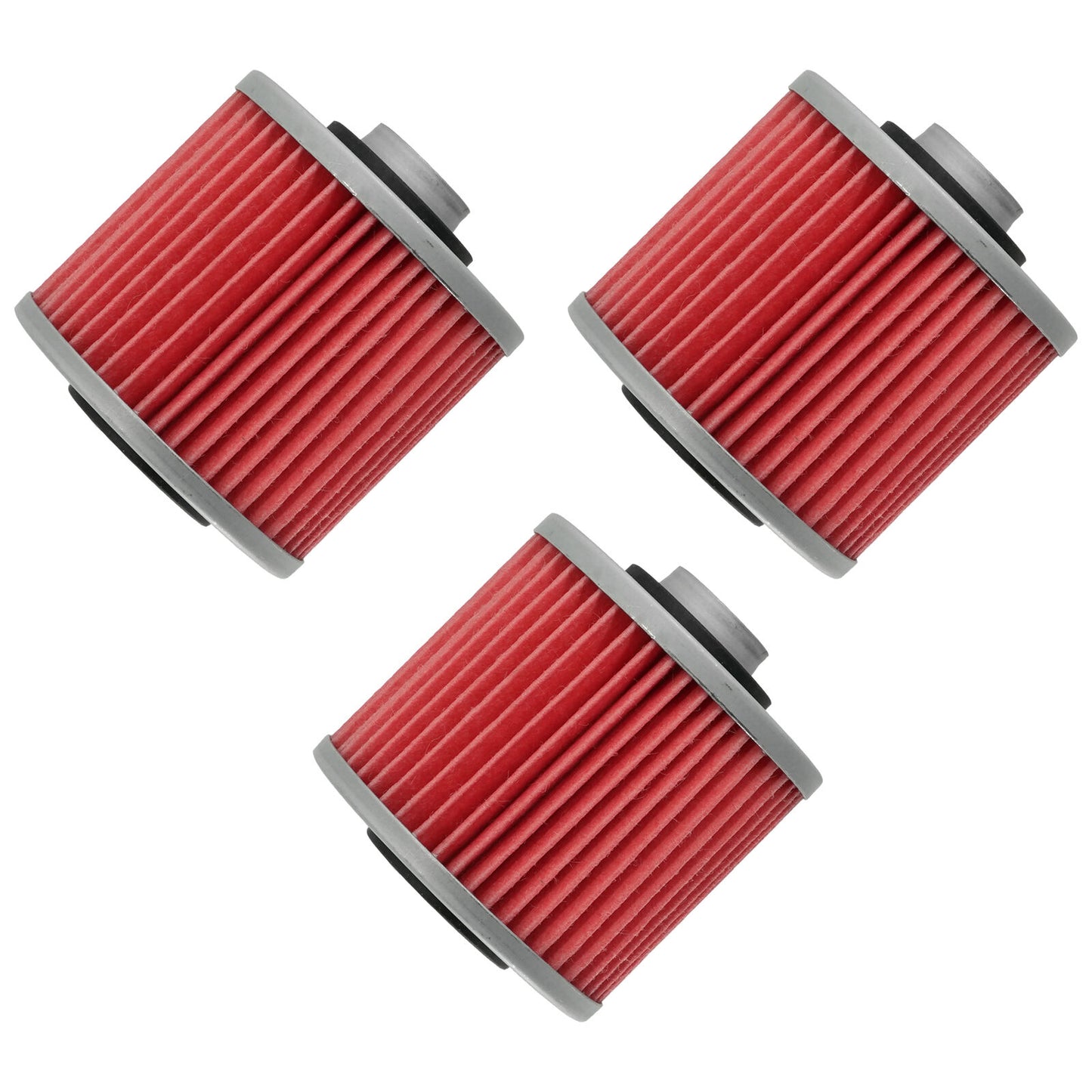 for Yamaha Raptor 700R YFM700R 2006 2007 2008 2009 2010-2020 Oil Filter 3-Pack