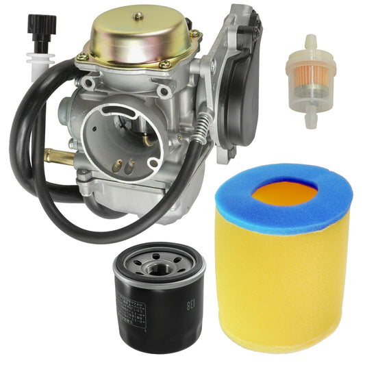 13780-03G00 Air And Oil Filters With Carburetor For Suzuki Eiger 400 2002-2007