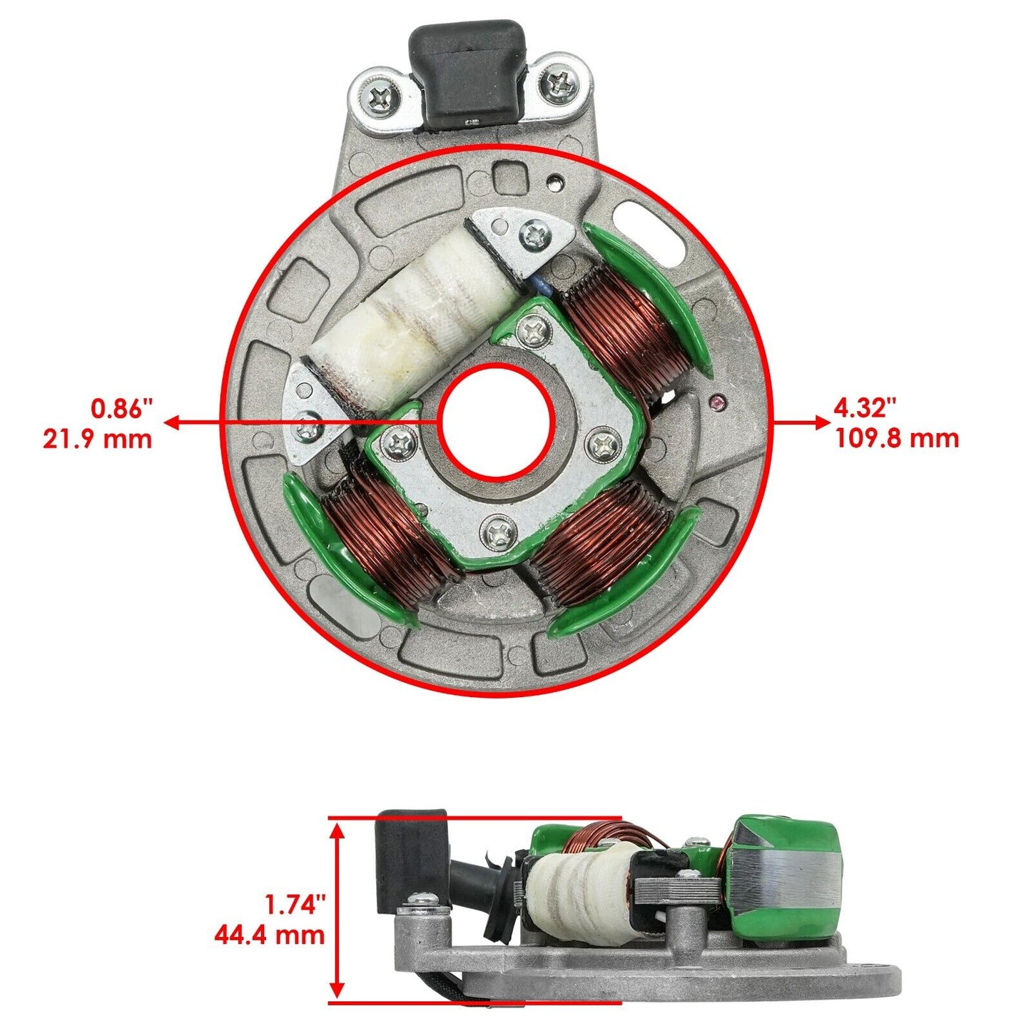 Stator And Gasket for Suzuki RMX250 1989 1990 1991 1992 1993 1994 1995 1996