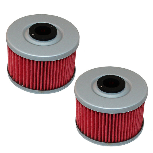 2 Pack Oil Filter for Kawasaki KLX125 KLX140 KLX140L KLX140G 2008-2018