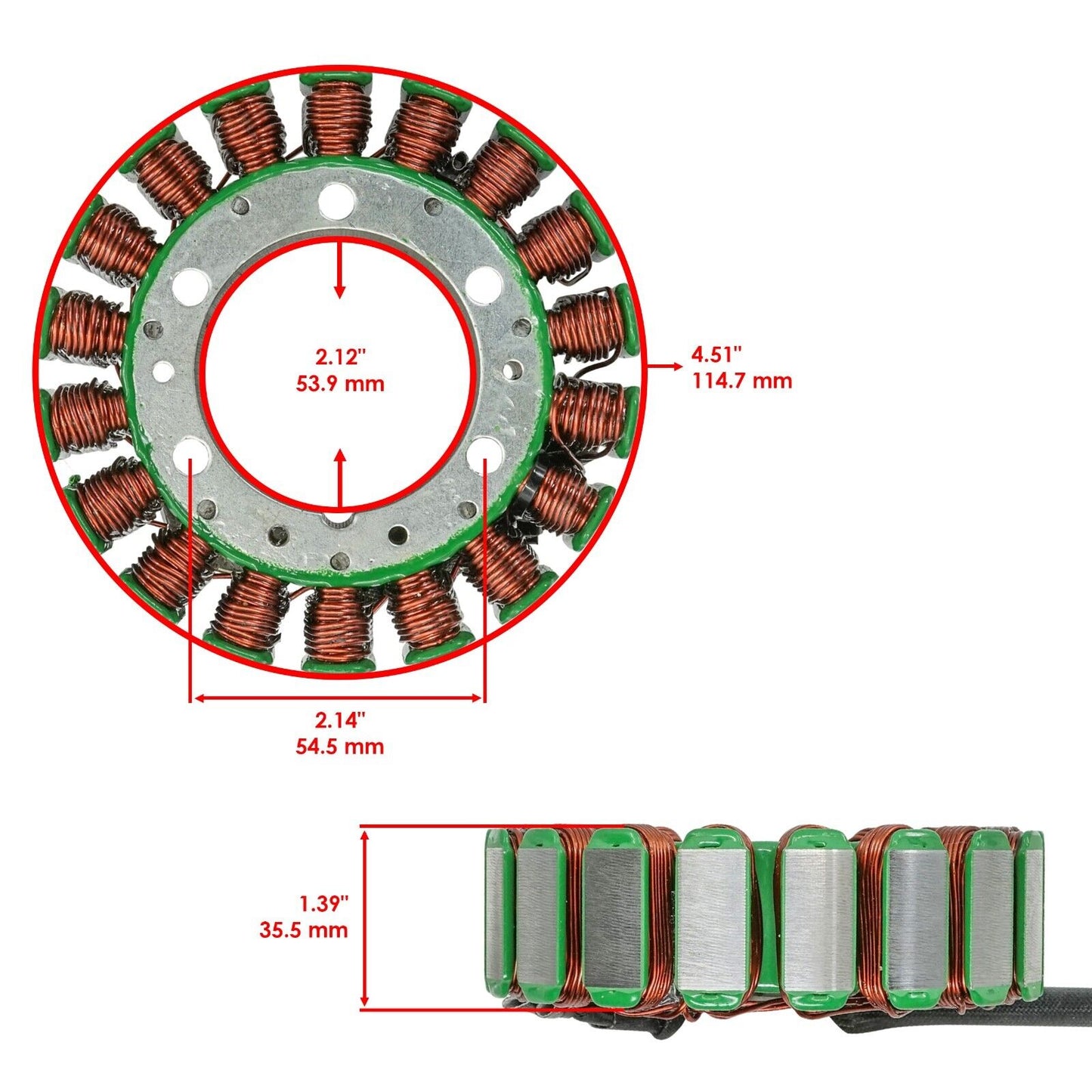 Stator & Gasket for Honda VT750Dc Shadow 750 Spirit 2001 02 03 - 05 06 2007