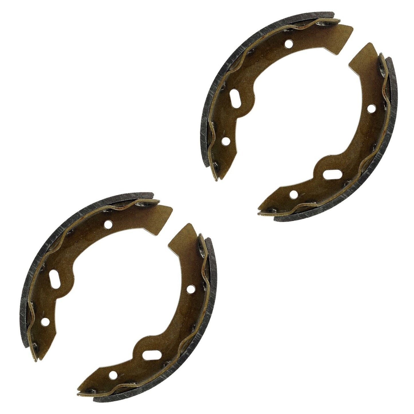 2 Set of Brake Shoes For EZGO TXT / RXV 1997-Up Workhorse 96 Golf Cart 27943-G01