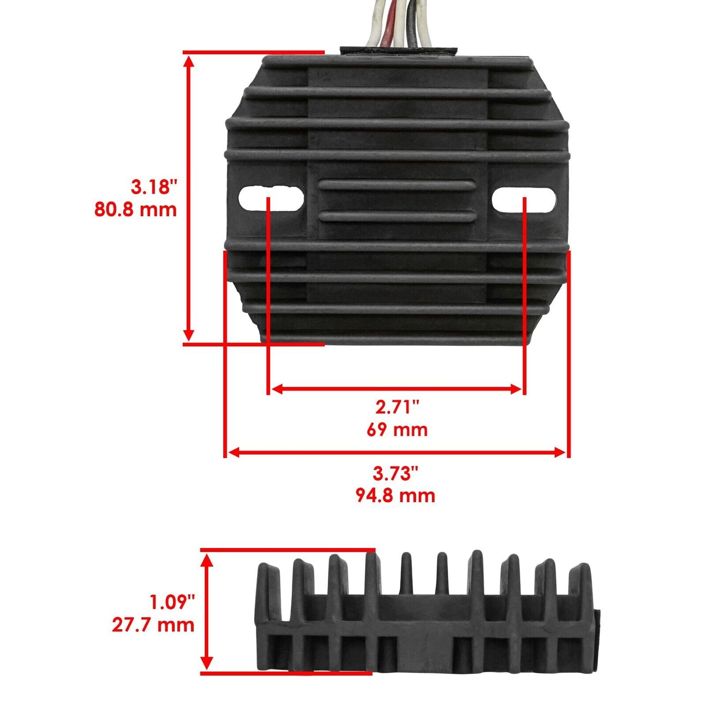 Stator Regulator Rectifier W/Gasket for Yamaha V-Star 650 Custom XVS650 2001-03