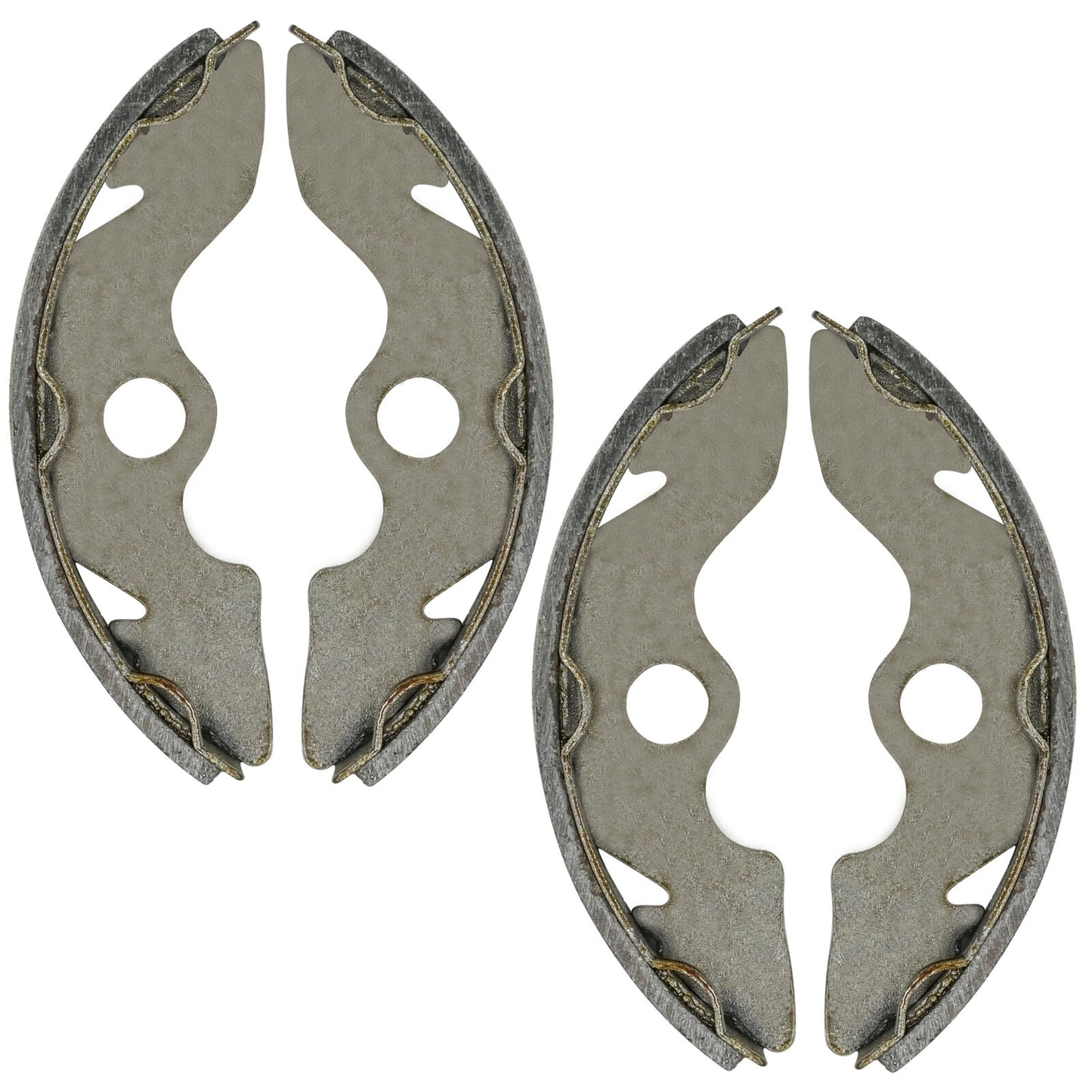 Front Brake Shoes for Honda TRX250TM Fourtrax 250 Recon 2002 2003 04 05 06 07