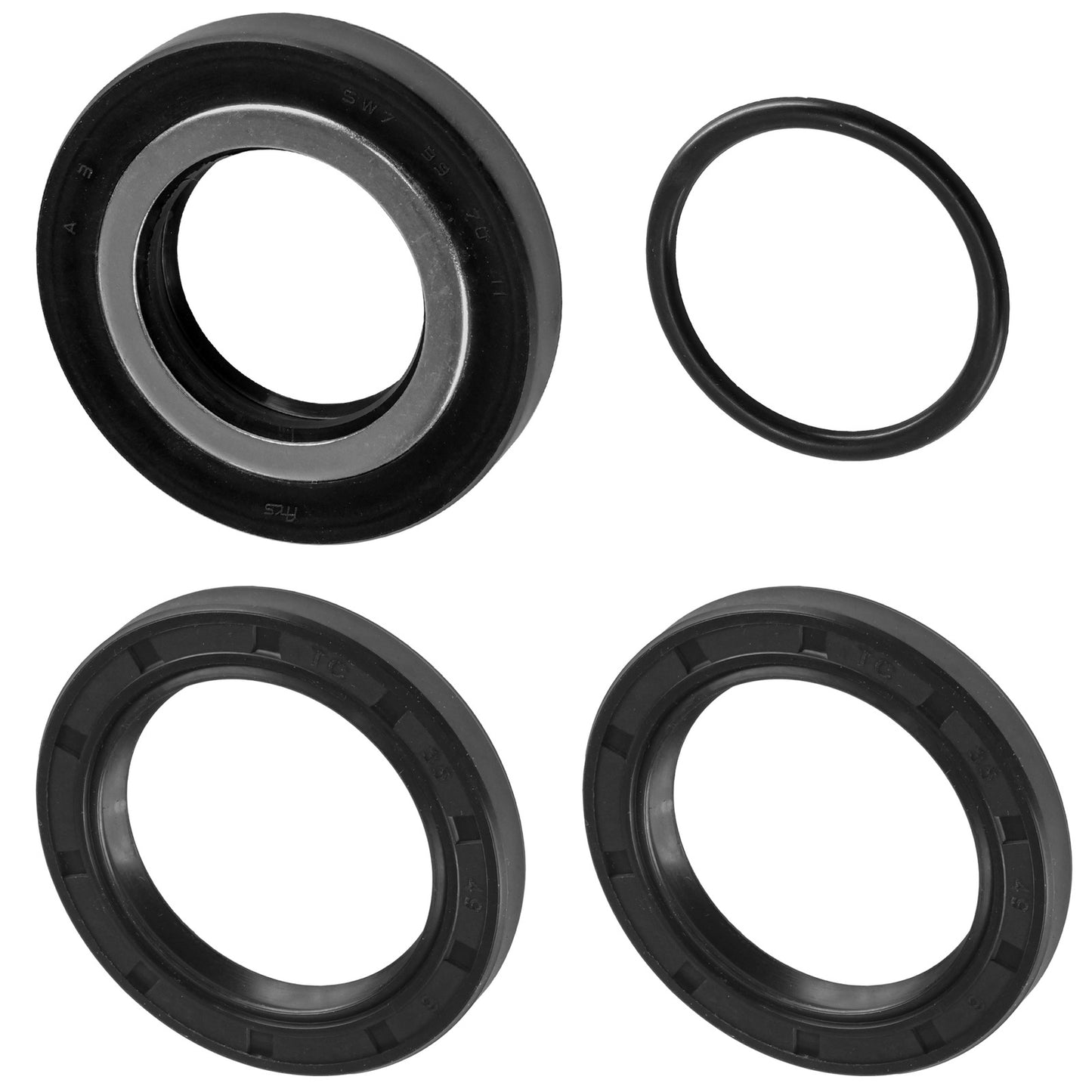 Rear Differential Seals & O Ring For Honda Rancher 420 TRX420FM FPM FE TM 07-13