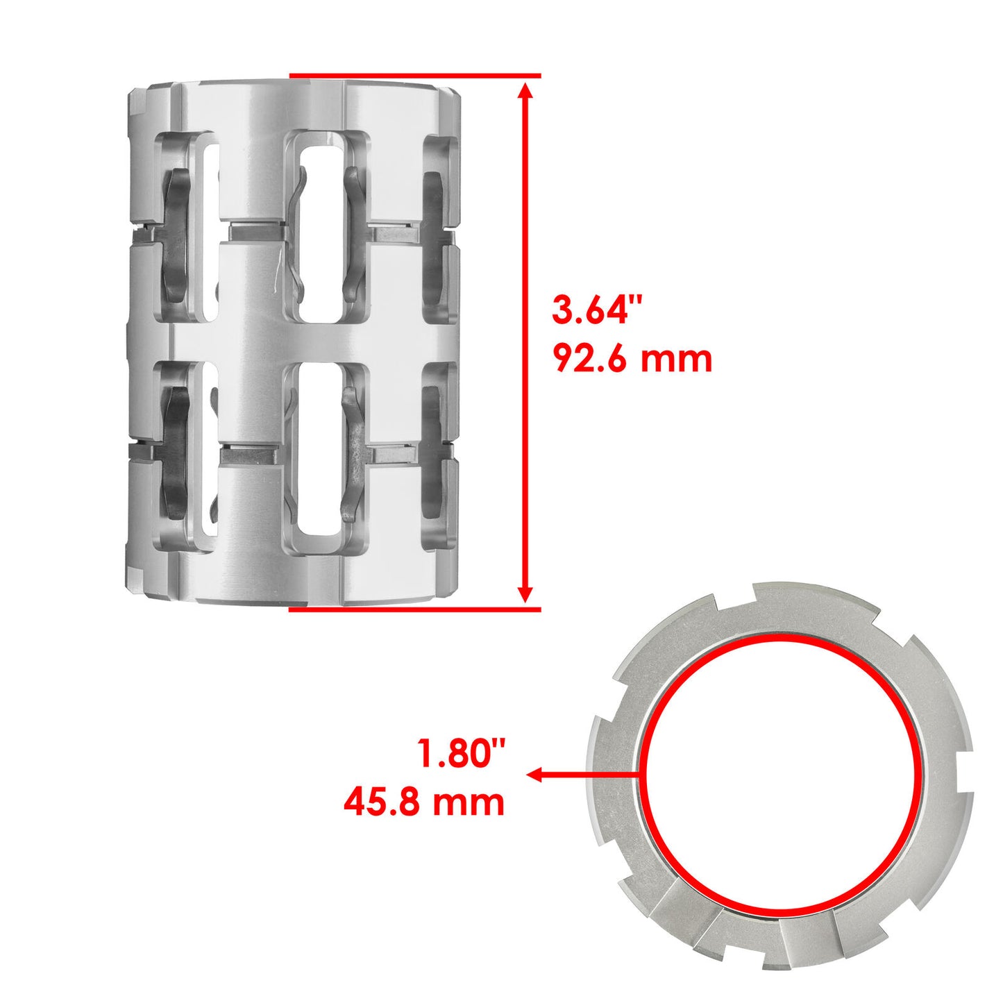 Front Differential Roll Cage for Polaris 3233949, 3234103, 3234167, 3234455