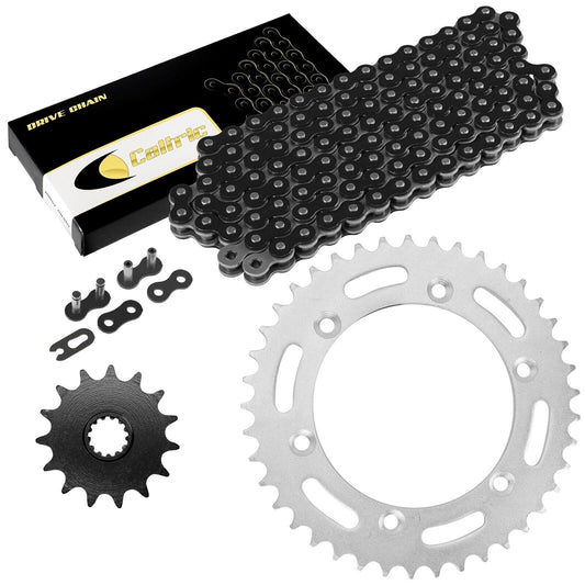 Black Drive Chain And Sprocket Kit for Suzuki DR-Z400Sm 2005-2018