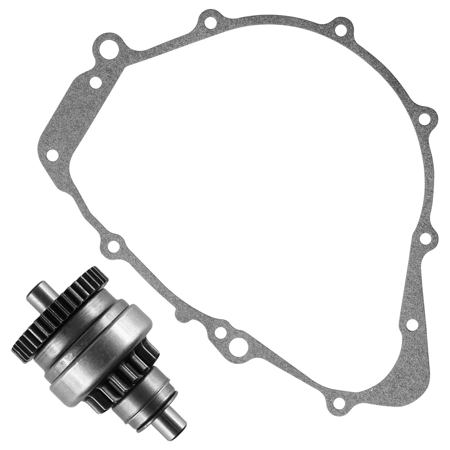 Starter Bendix Drive & Gasket for Yamaha Grizzly 600 YFM600 1998 1999 2000 2001