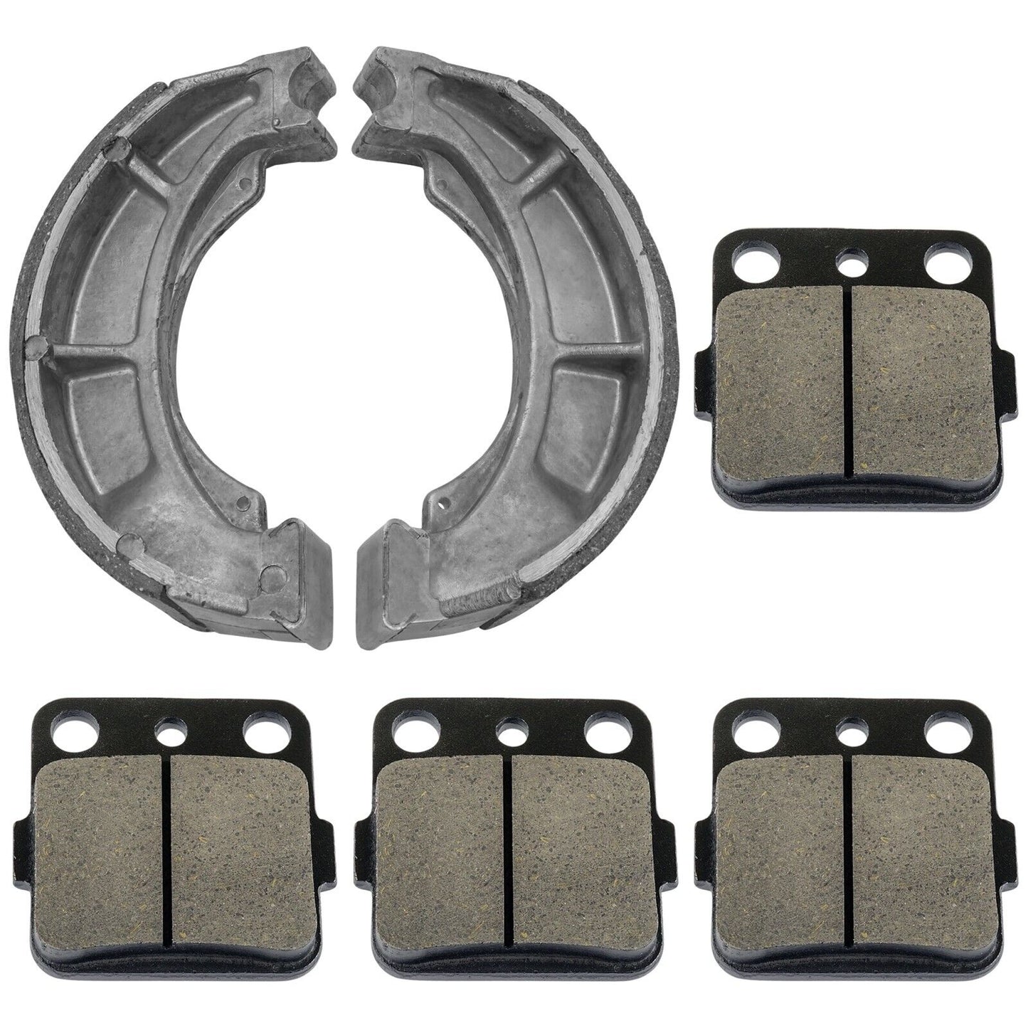 Front Brake Pads & Rear Shoes for Honda TRX420FA TRX420FE TRX420FM TRX420FPE