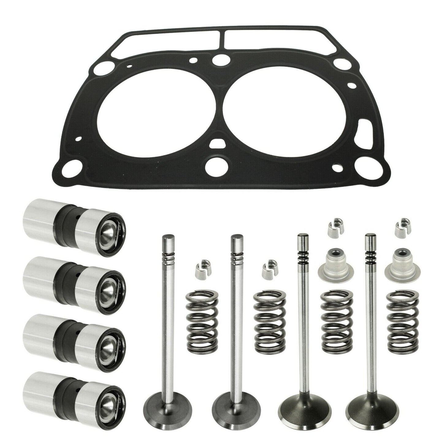 Cylinder Intake Exhaust Valve Gasket Kit for Polaris RZR 800 EFI Eps 2011-2014