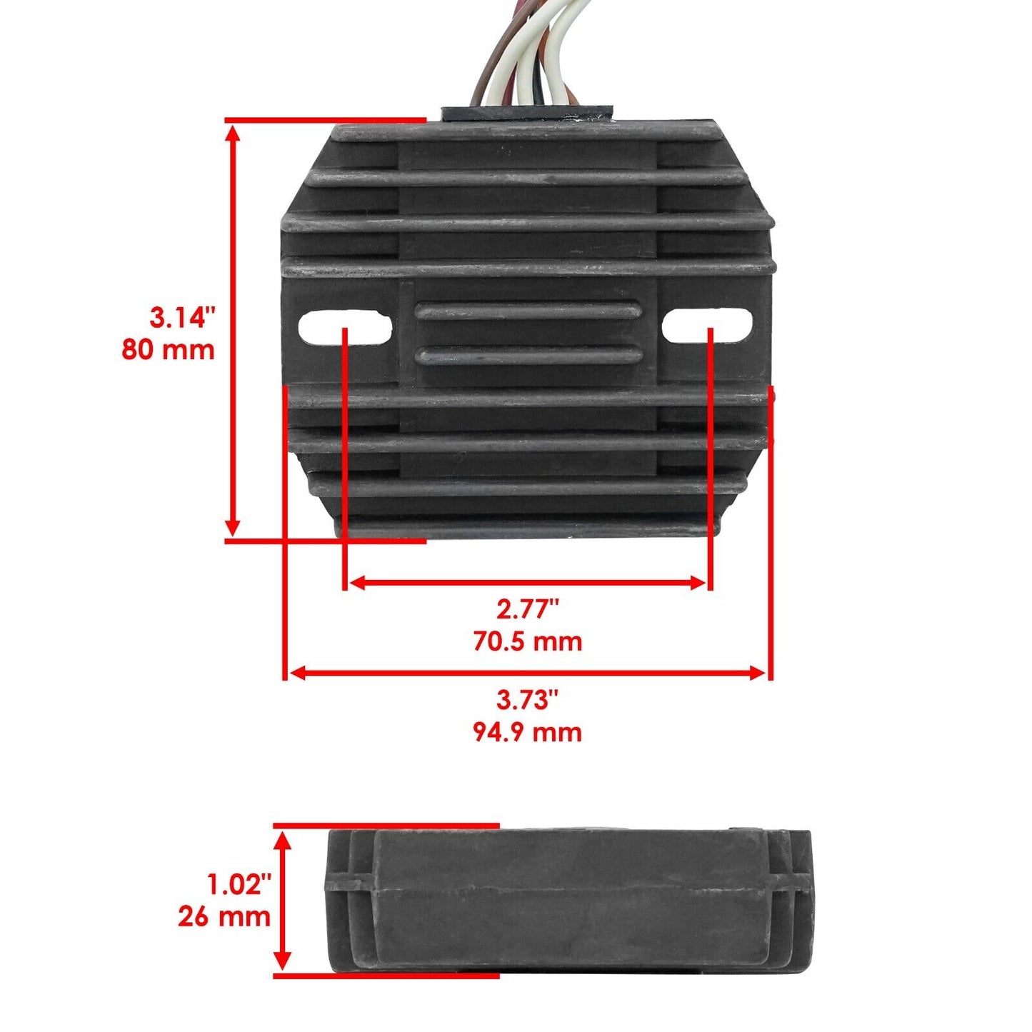 Stator & Regulator Rectifier for Yamaha XV750 Virago 750 1981 1982 1983 Magneto