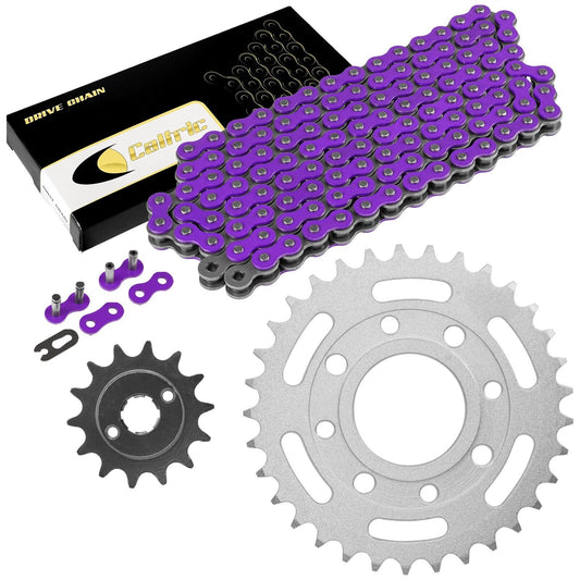 Drive Chain & Sprockets Kit for Honda CB250 Nighthawk 250 1991 1992 1993 - 2008