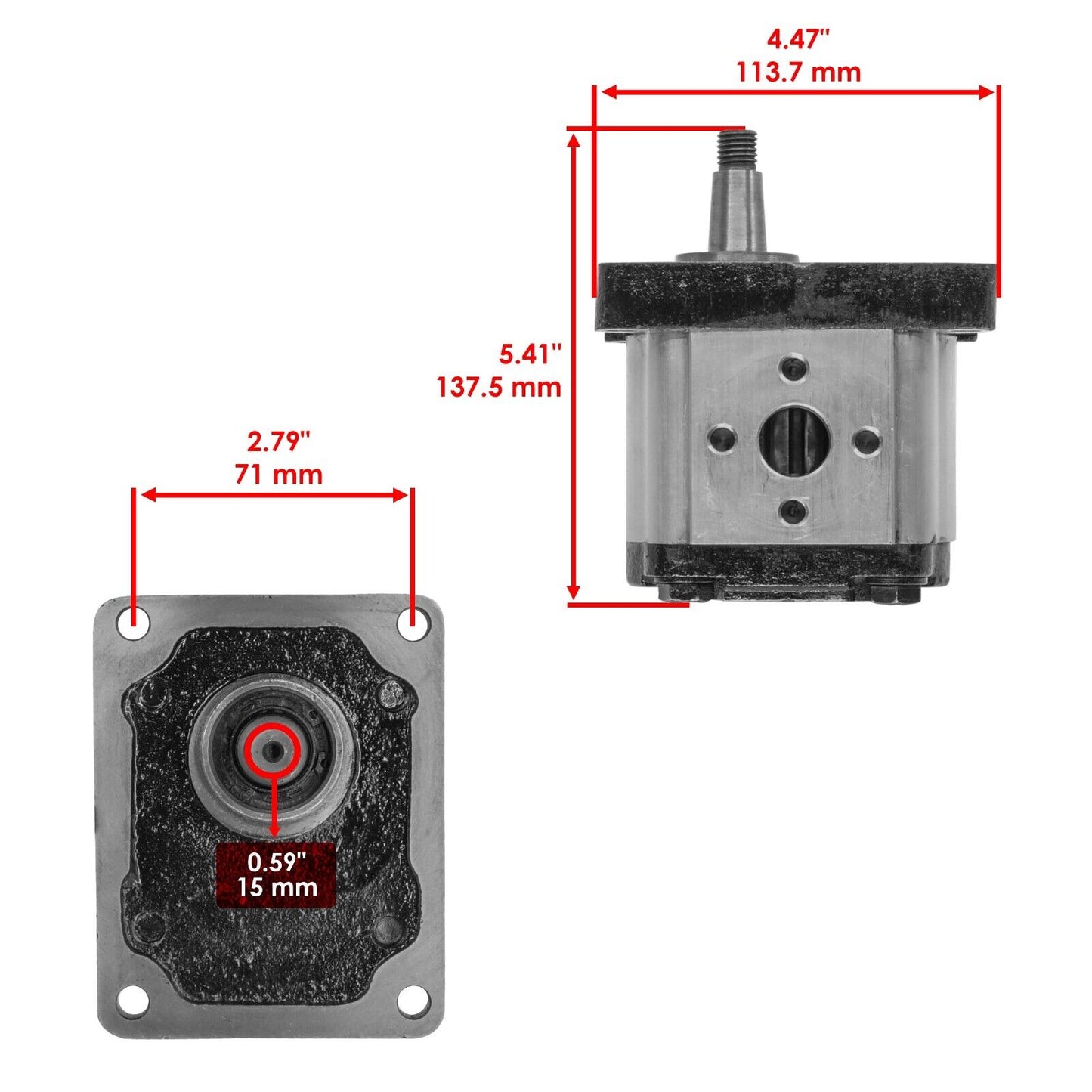 Hydraulic Pump for Long 260C 310 310C 310DT 350 360 360C 445 445DT 445SD 460DT