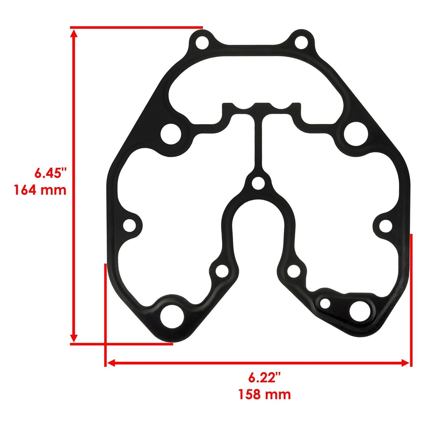 Cylinder Head Gasket w/ Cover for Honda TRX500FA FPA TRX500FGA Foreman Rubicon