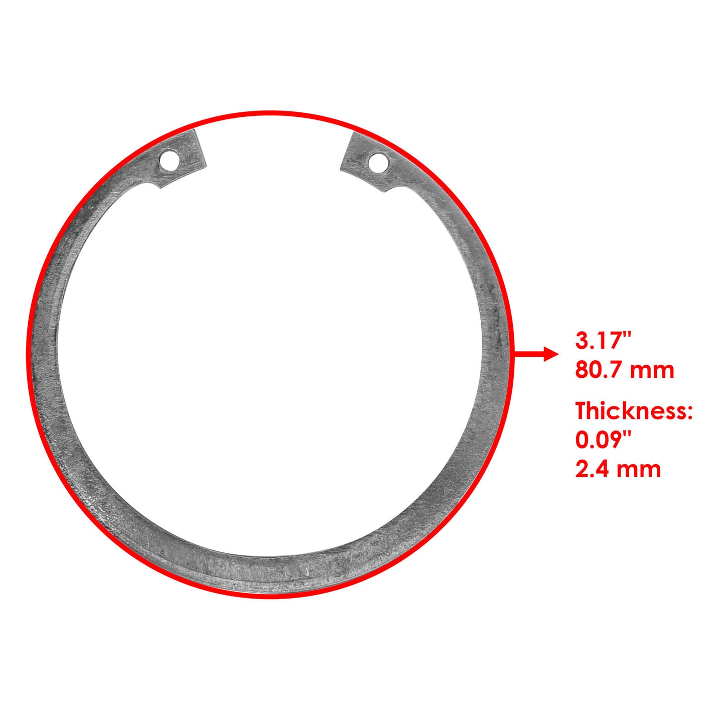 Knuckle Bearings W/Ring Clips For Polaris Ranger 1000 Diesel Crew 2015-2018