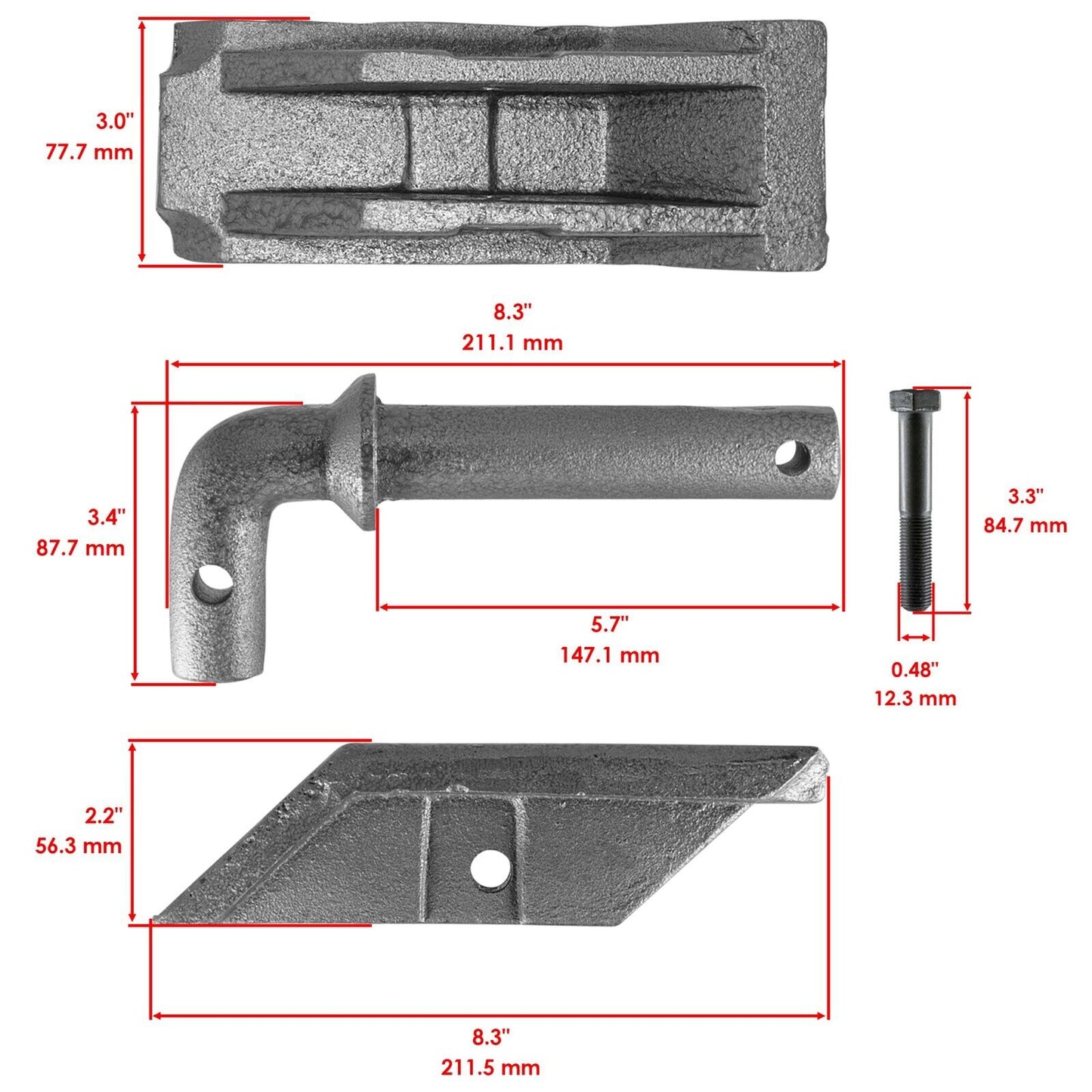 Snow Plow Foot Shoe For Meyers Buyers Diamond STW60-0001 1303005 09126 SNP6426