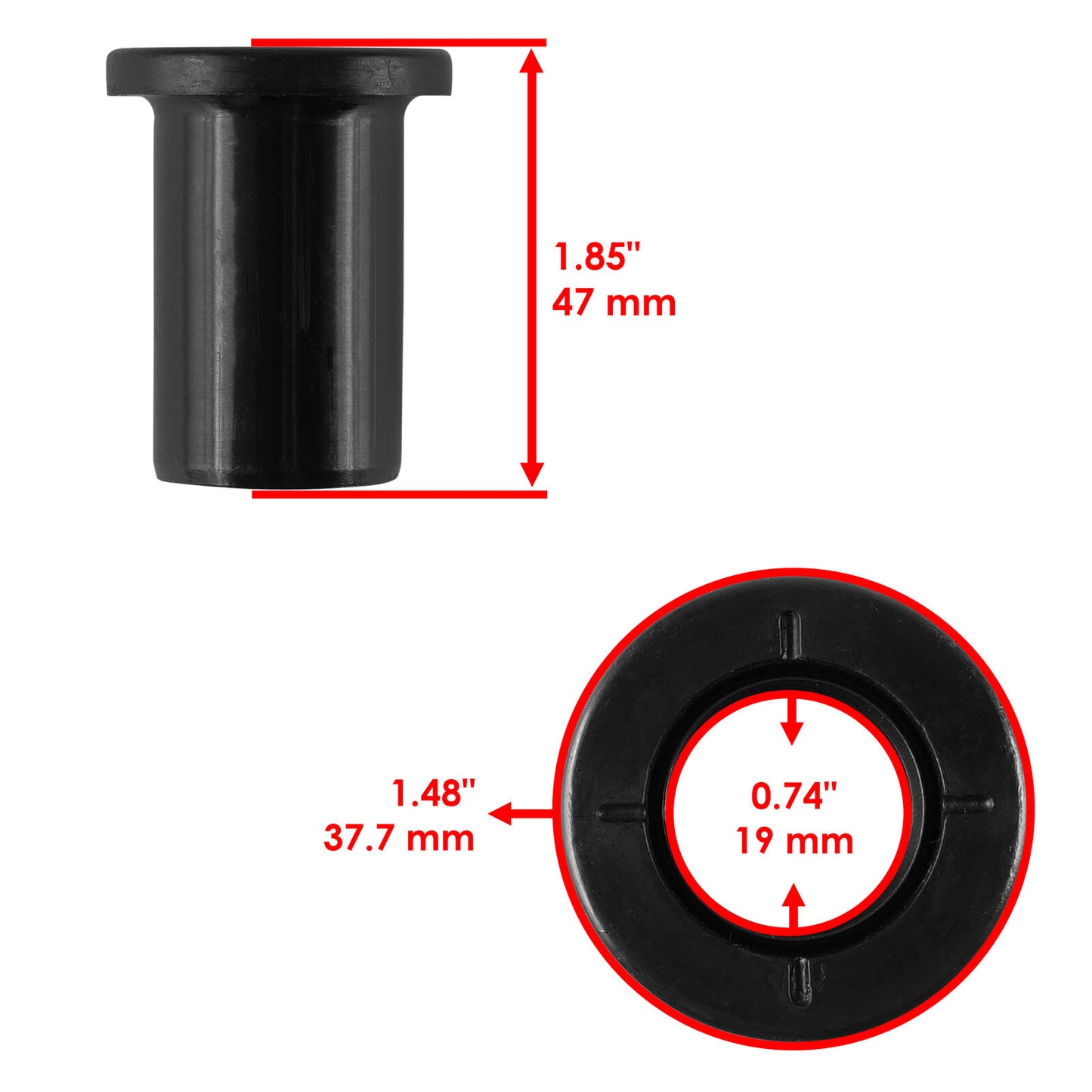 Rear Suspension Bushings for Polaris Sportsman 850 Forest 2011 2012 2013 2014